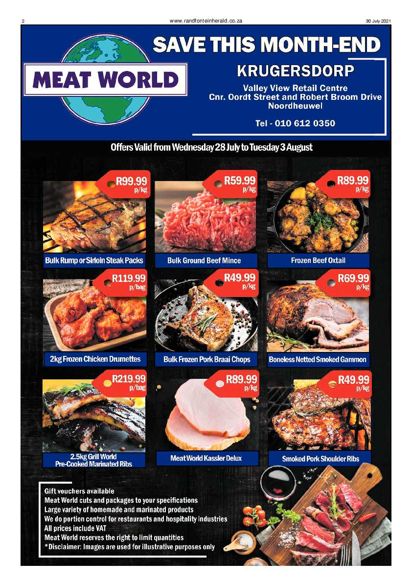 Randfontein Herald 30 July 2021 page 2