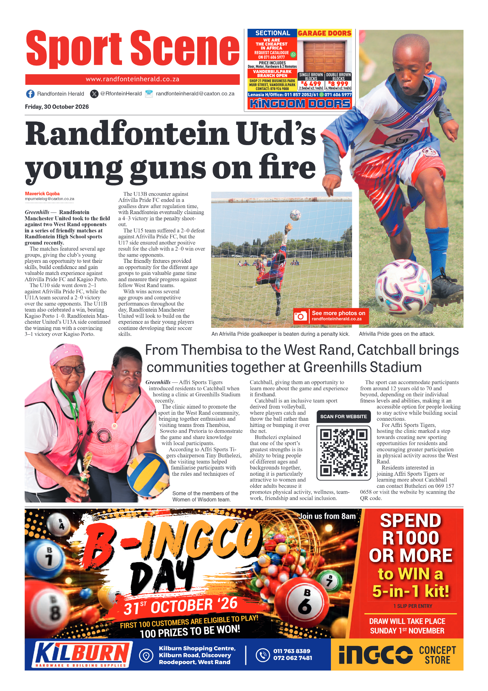 Randfontein Herald 30 October 2026 page 8