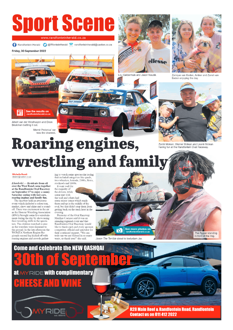 Randfontein Herald 30 September 2022 page 12