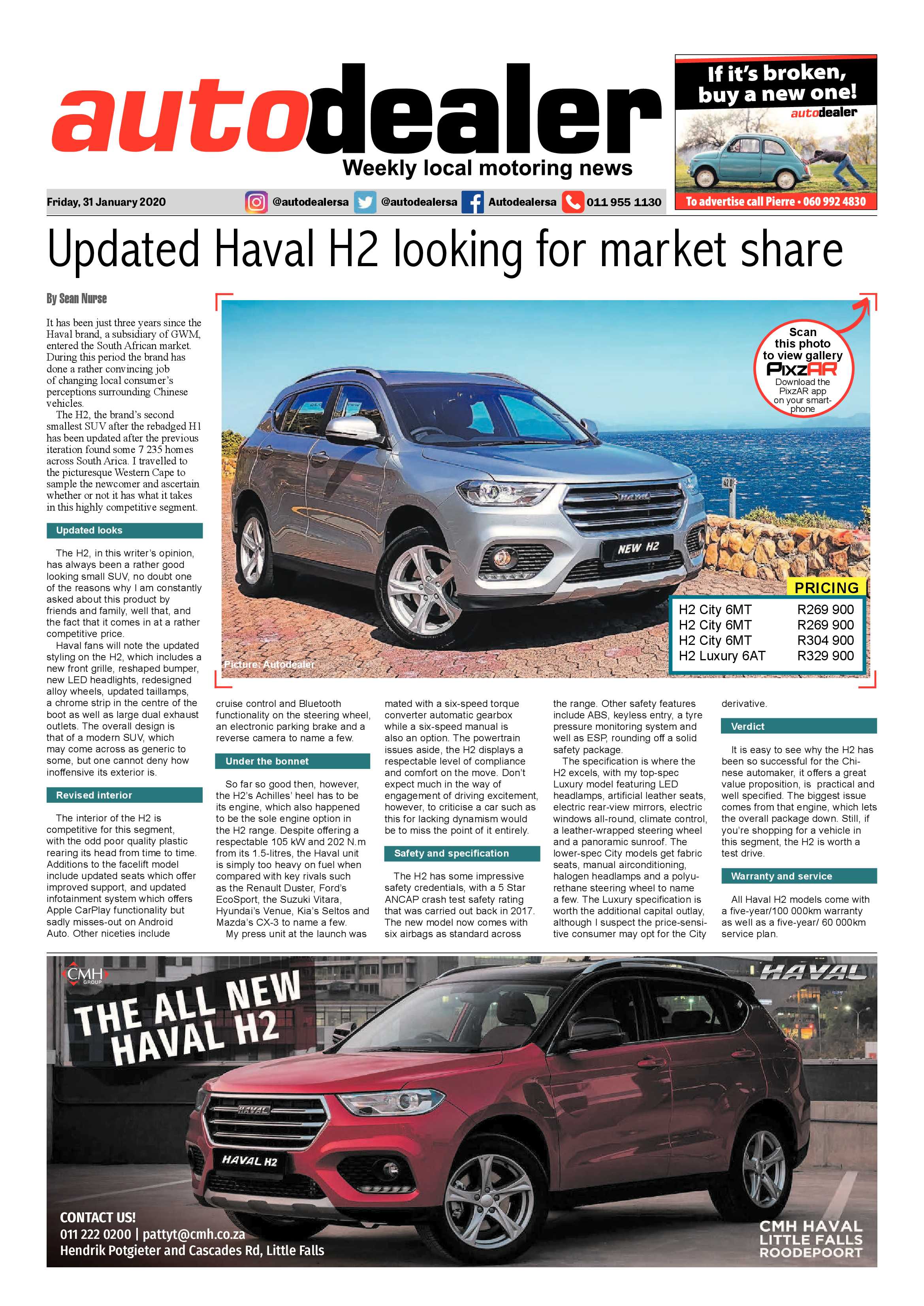 Randfontein Herald 31 January 2020 page 14