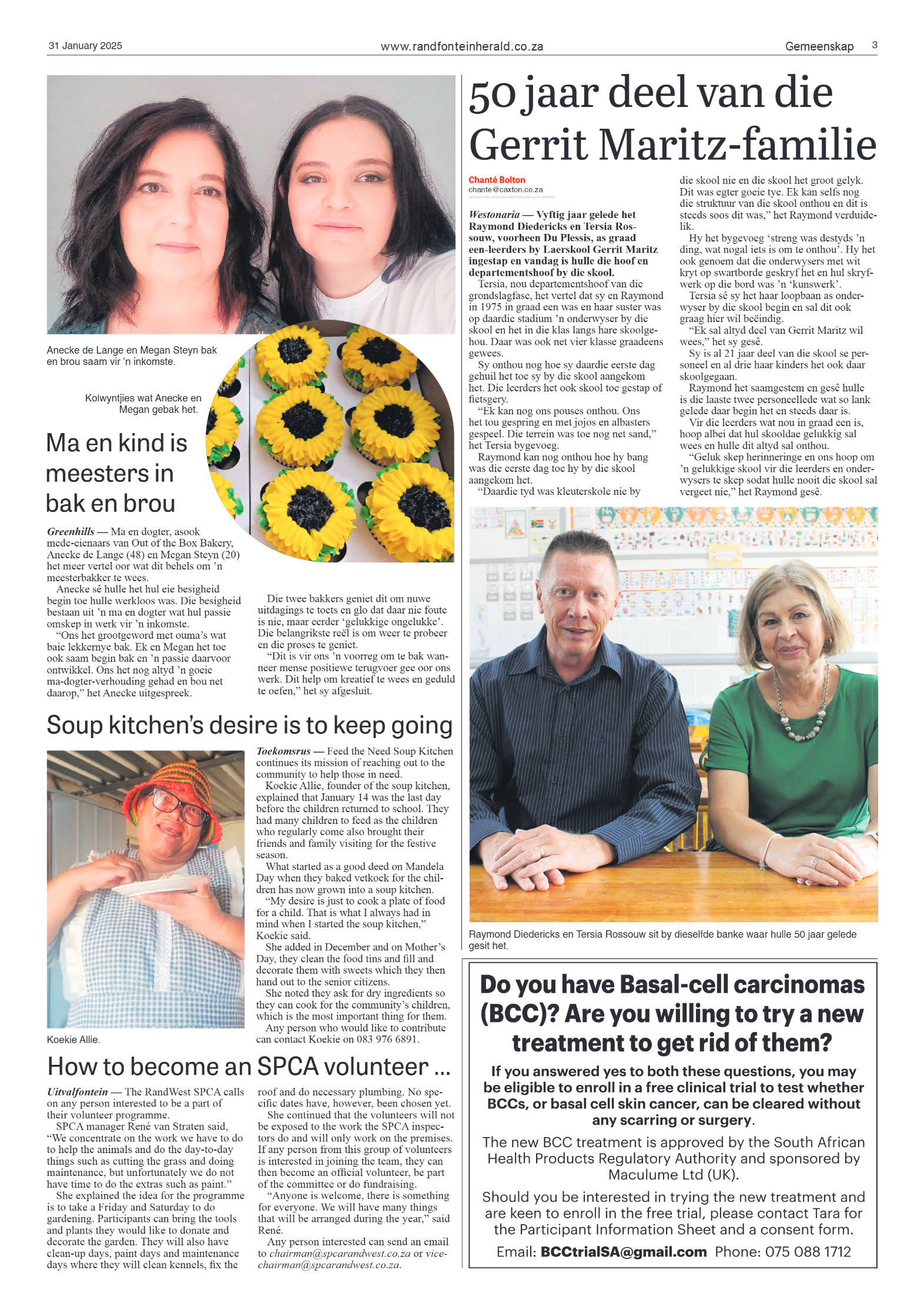 Randfontein Herald 31 January 2025 page 3