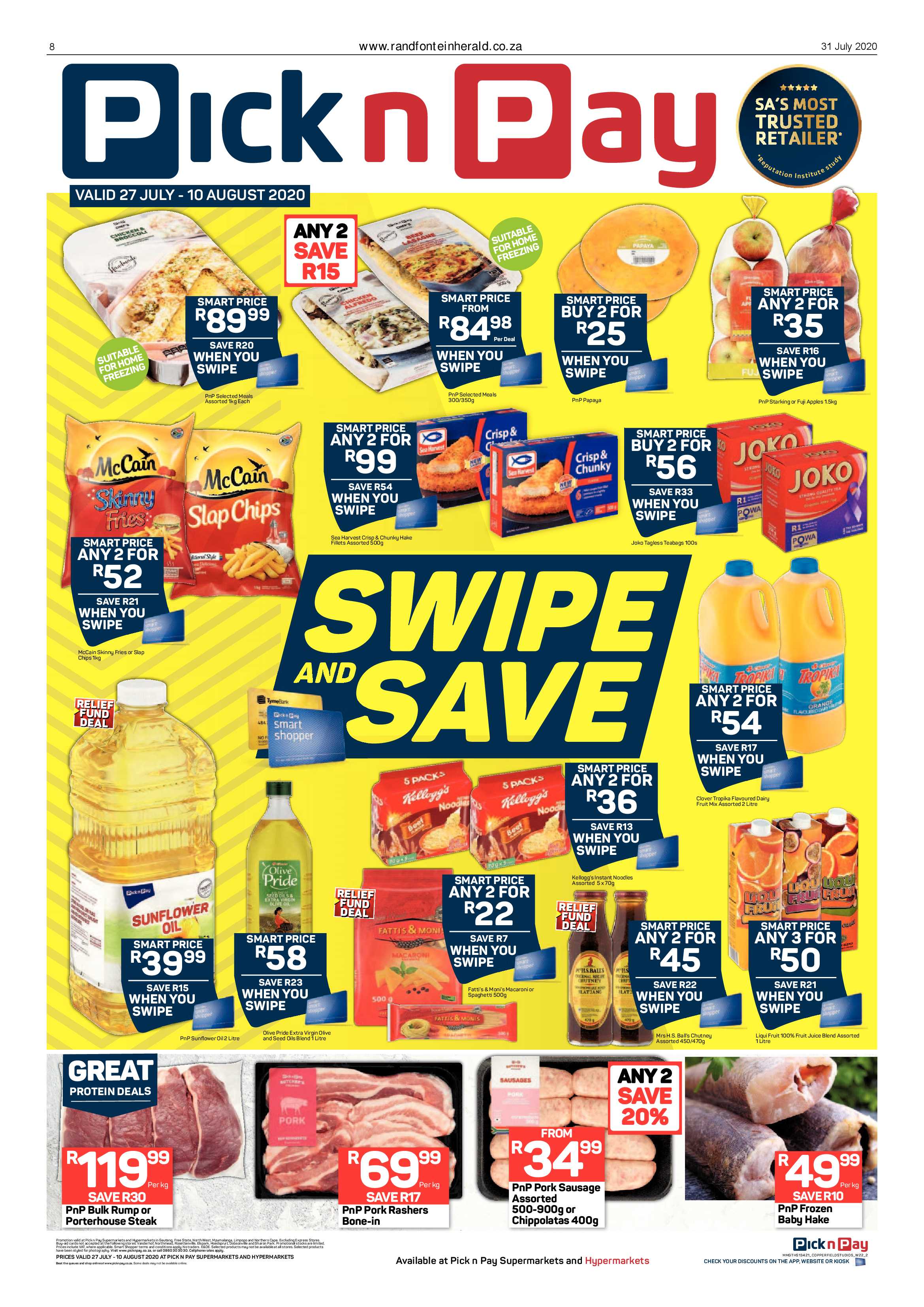 Randfontein Herald 31 July 2020 page 8