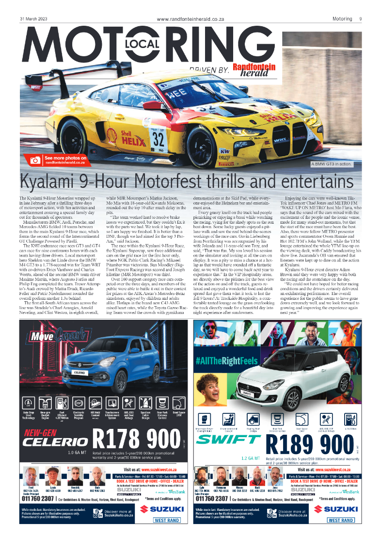 Randfontein Herald 31 March 2023 page 9