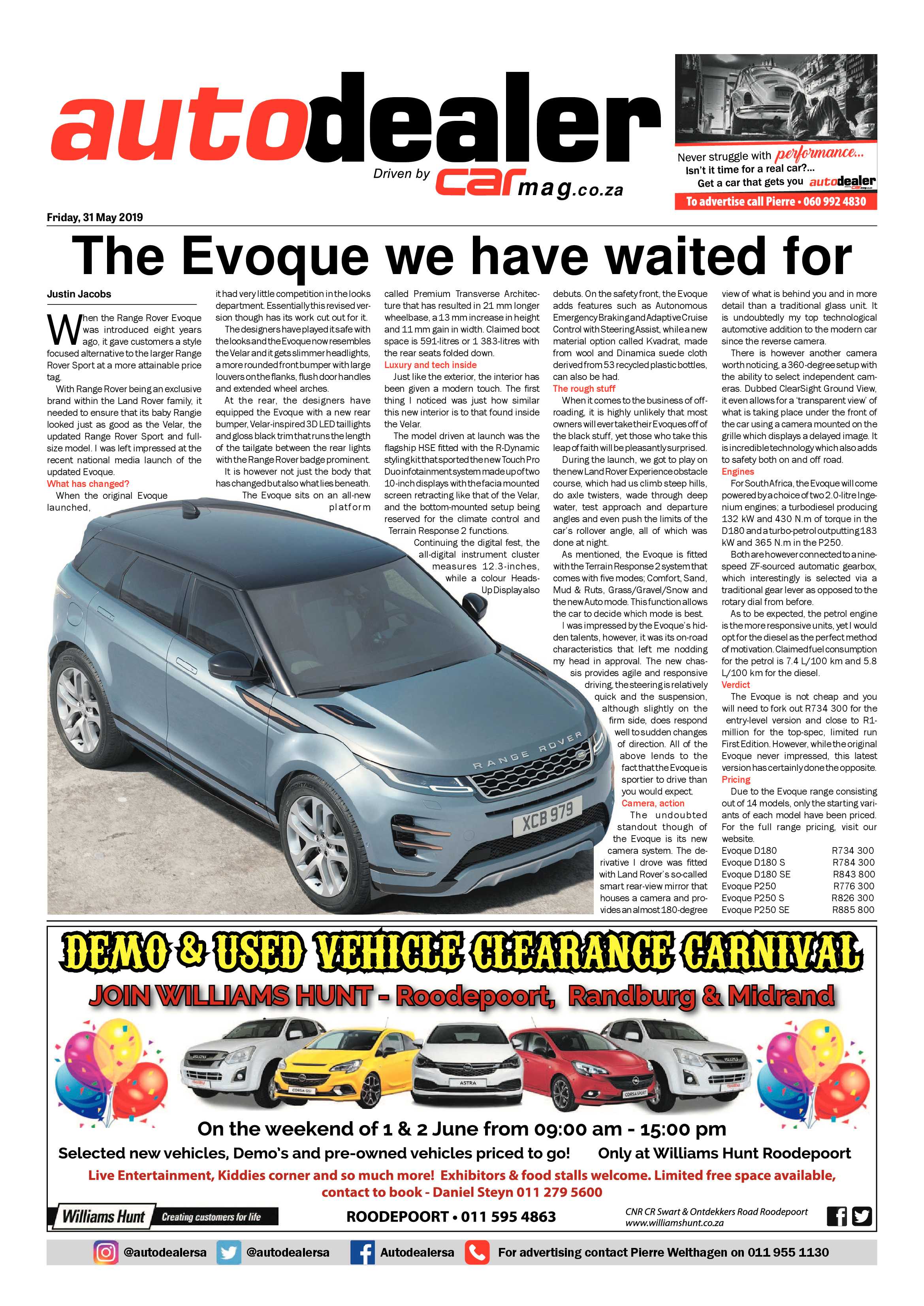 Randfontein Herald 31 May 2019 page 18