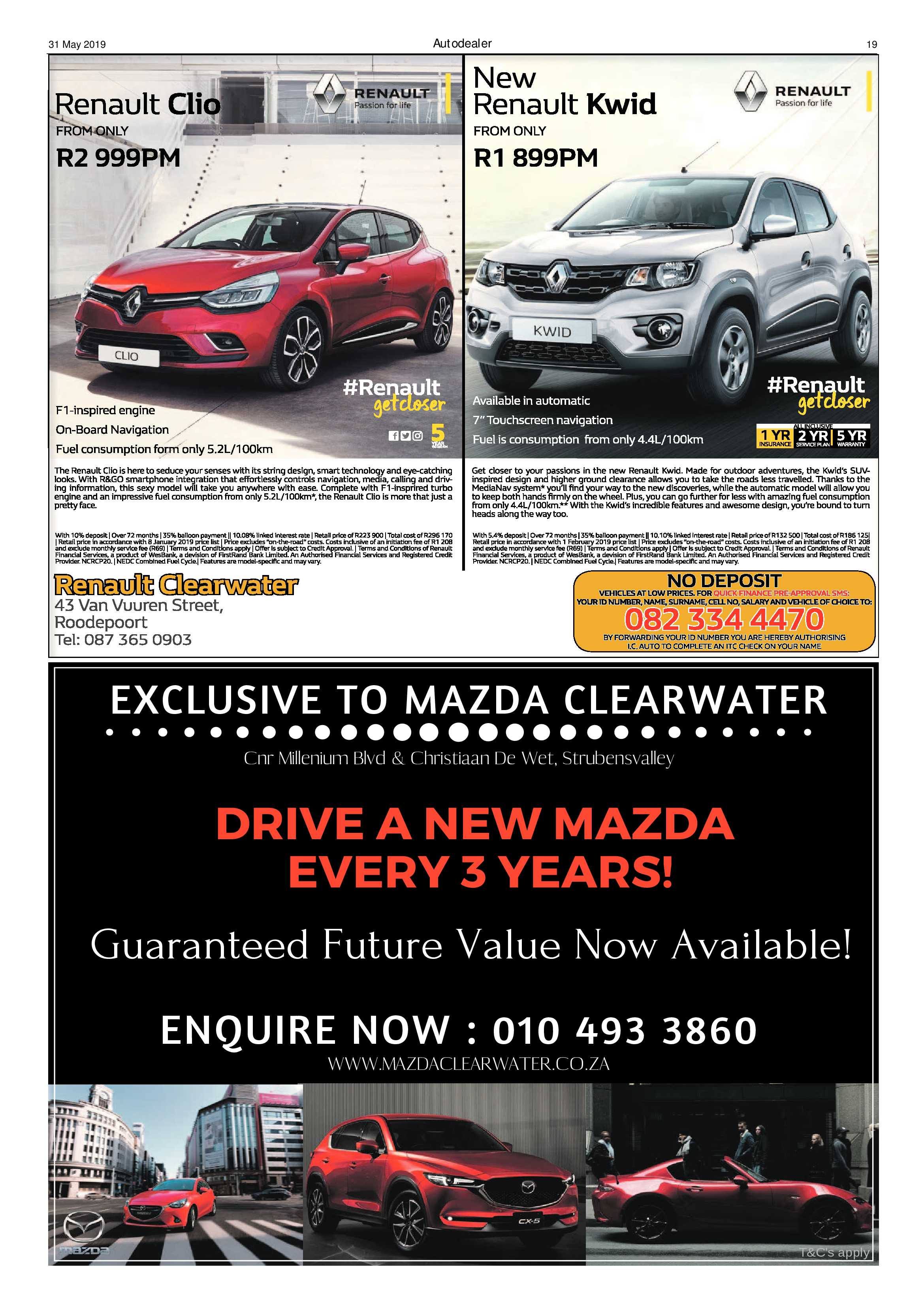 Randfontein Herald 31 May 2019 page 19