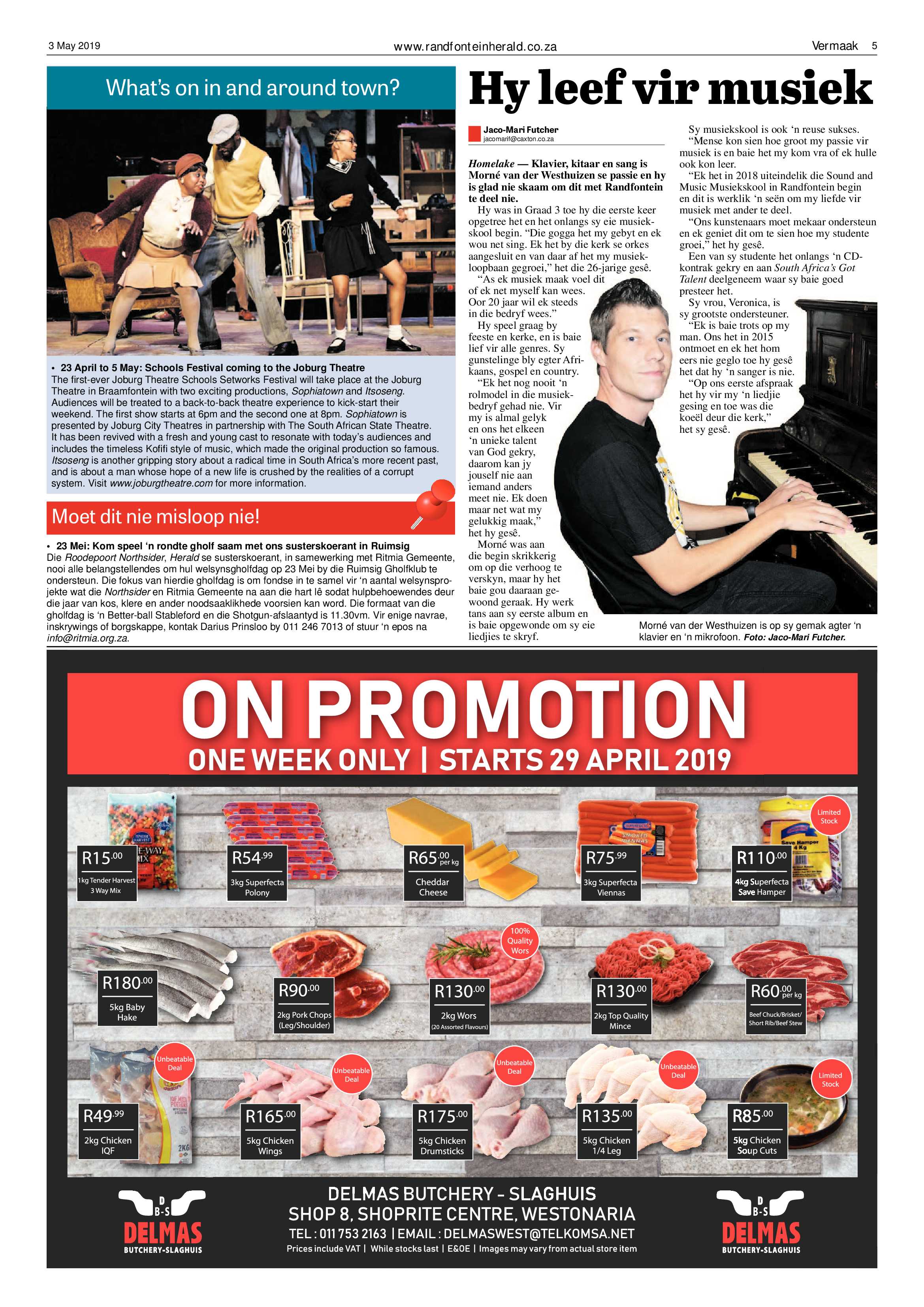 Randfontein Herald 3 May 2019 page 5