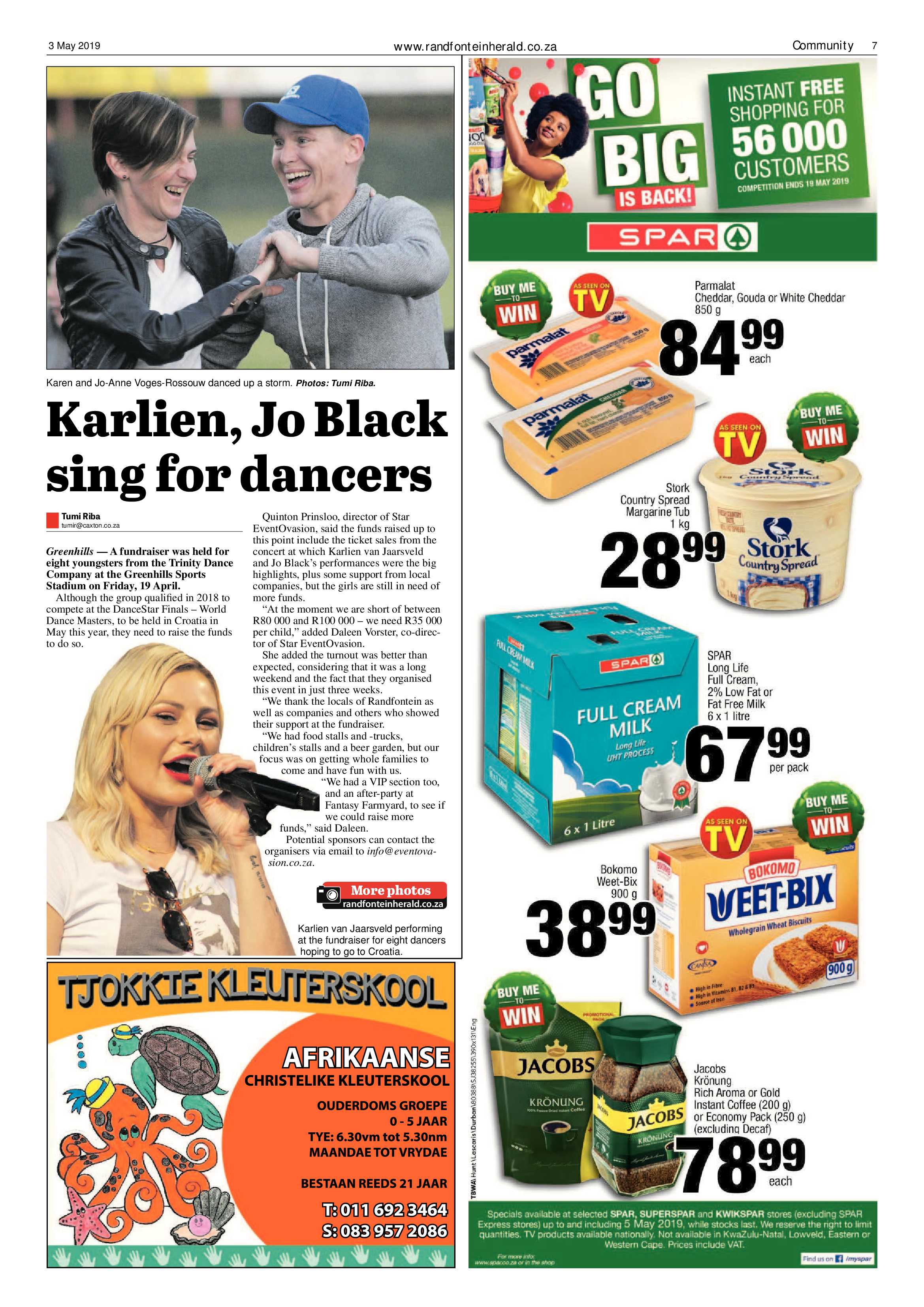 Randfontein Herald 3 May 2019 page 7
