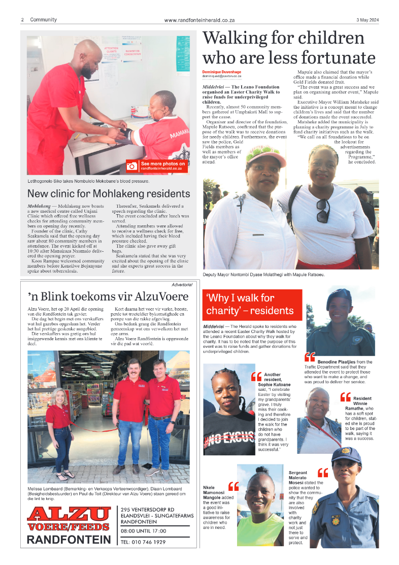 Randfontein Herald 3 May 2024 page 2