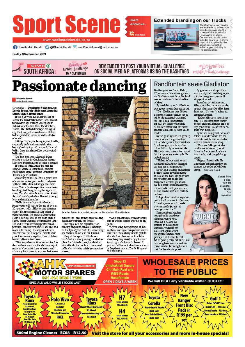 Randfontein Herald 3 September 2021 page 12