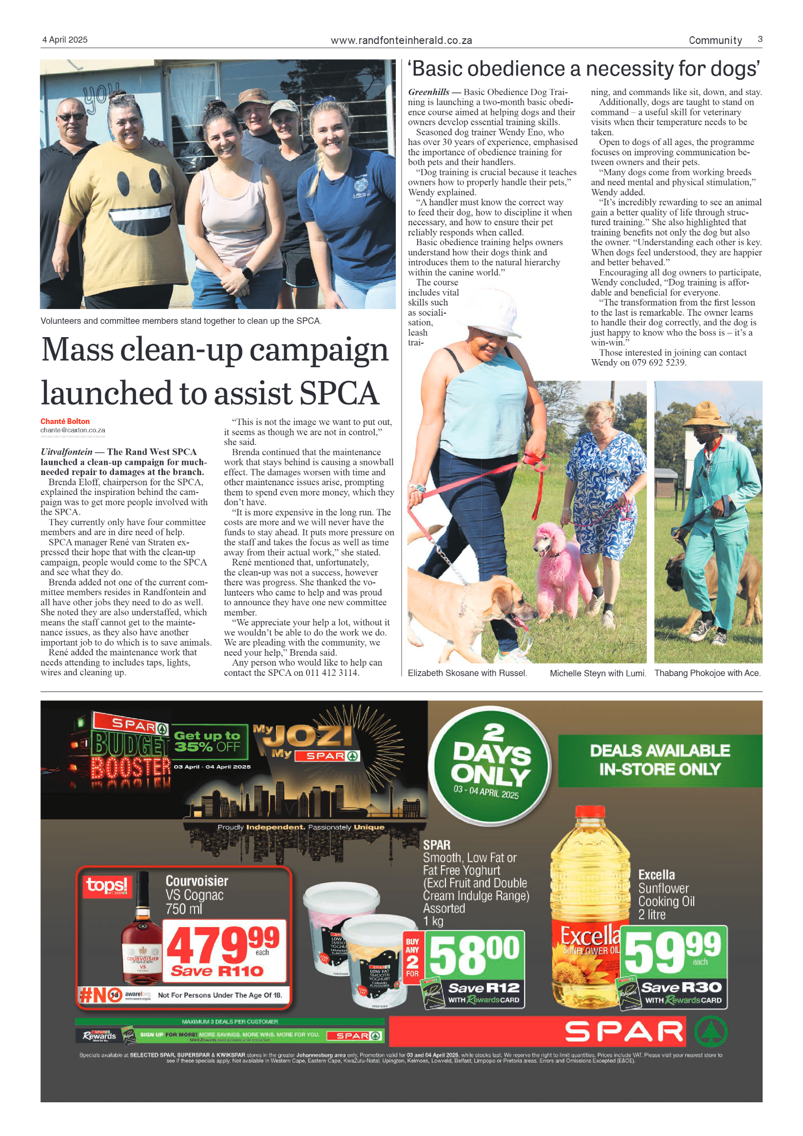 Randfontein Herald 4 April 2025 page 3