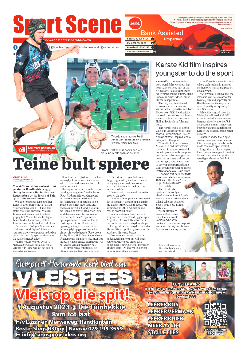 Randfontein Herald 4 August 2023 page 12