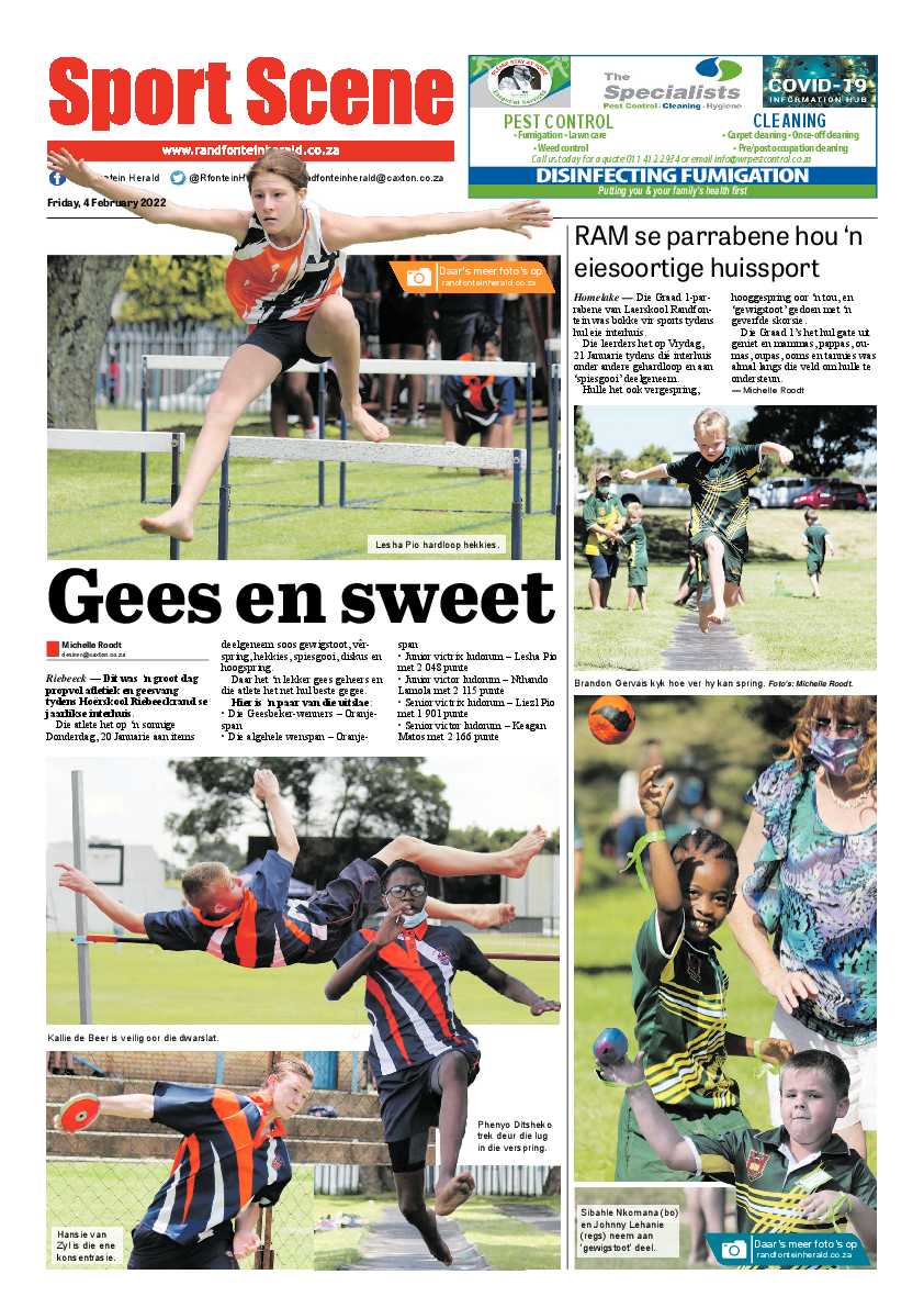 Randfontein Herald 4 February 2022 page 12