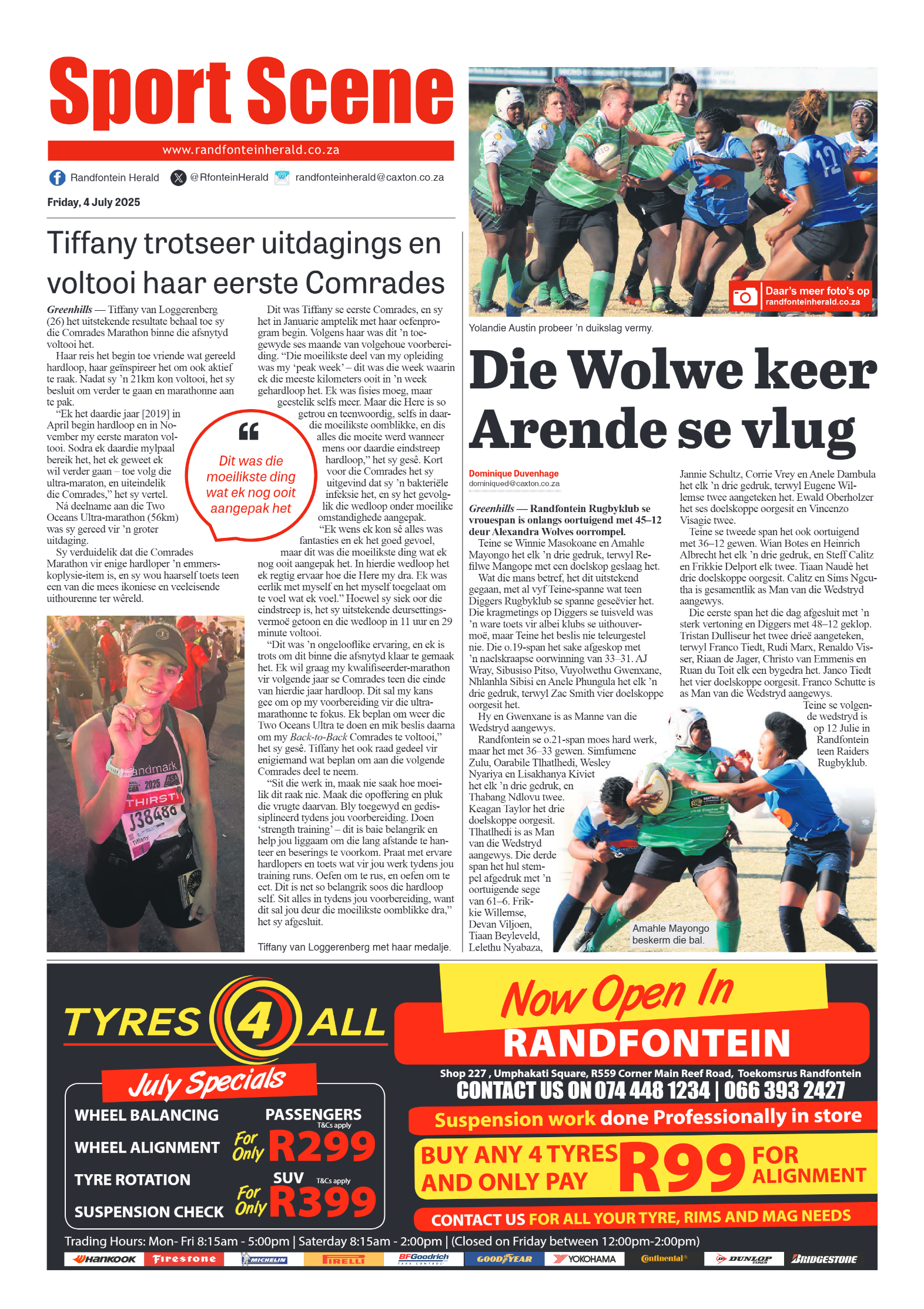 Randfontein Herald 4 July 2025 page 8
