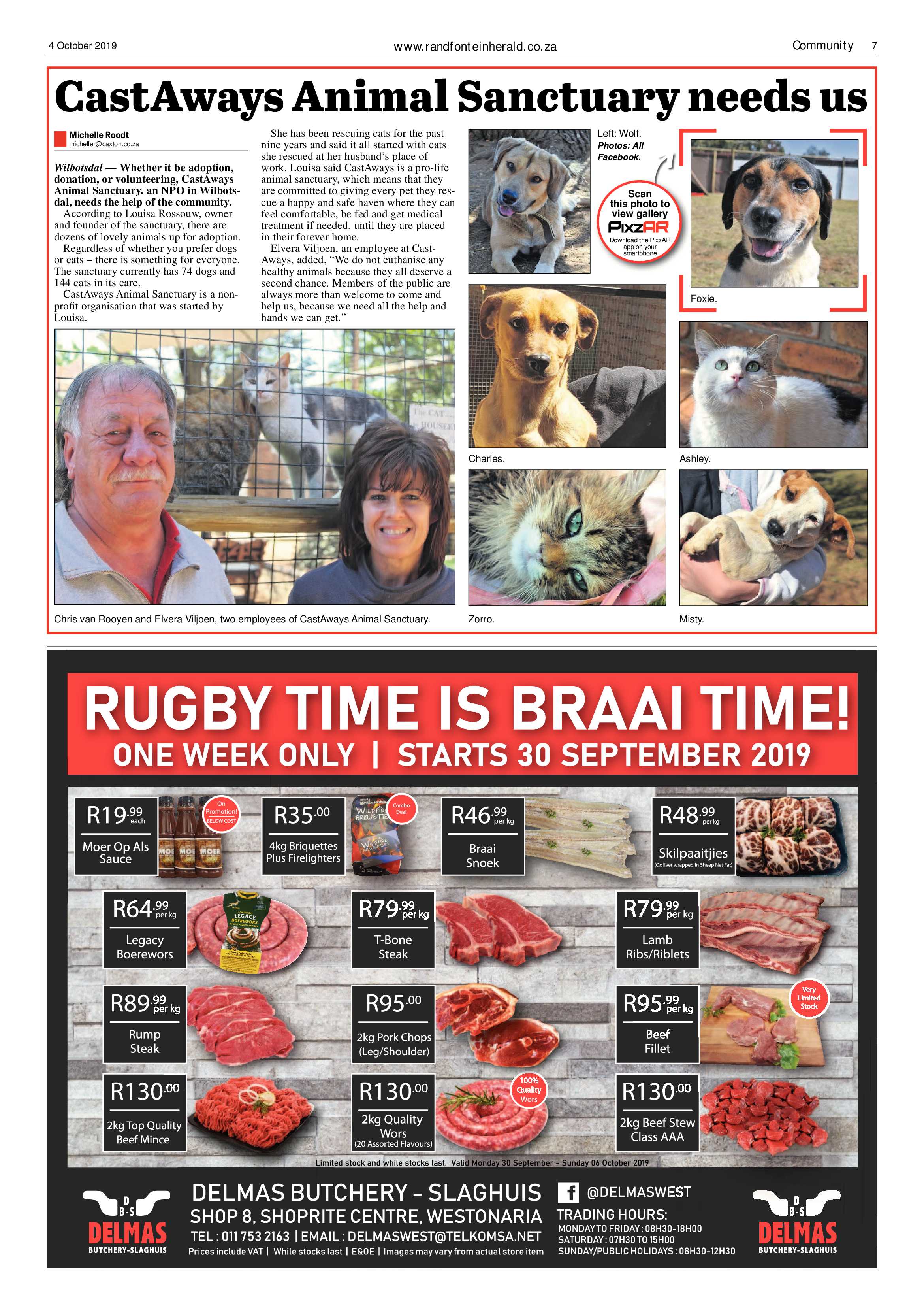 Randfontein Herald 4 October 2019 page 7