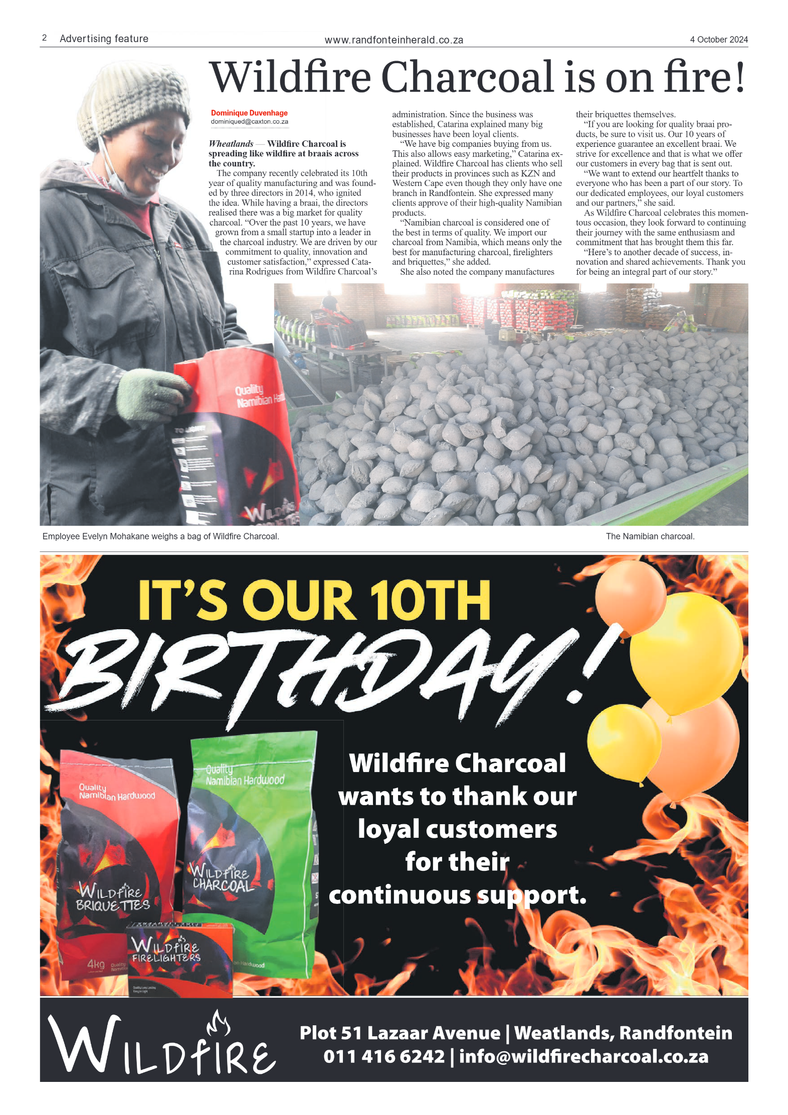 Randfontein Herald 4 October 2024 page 2