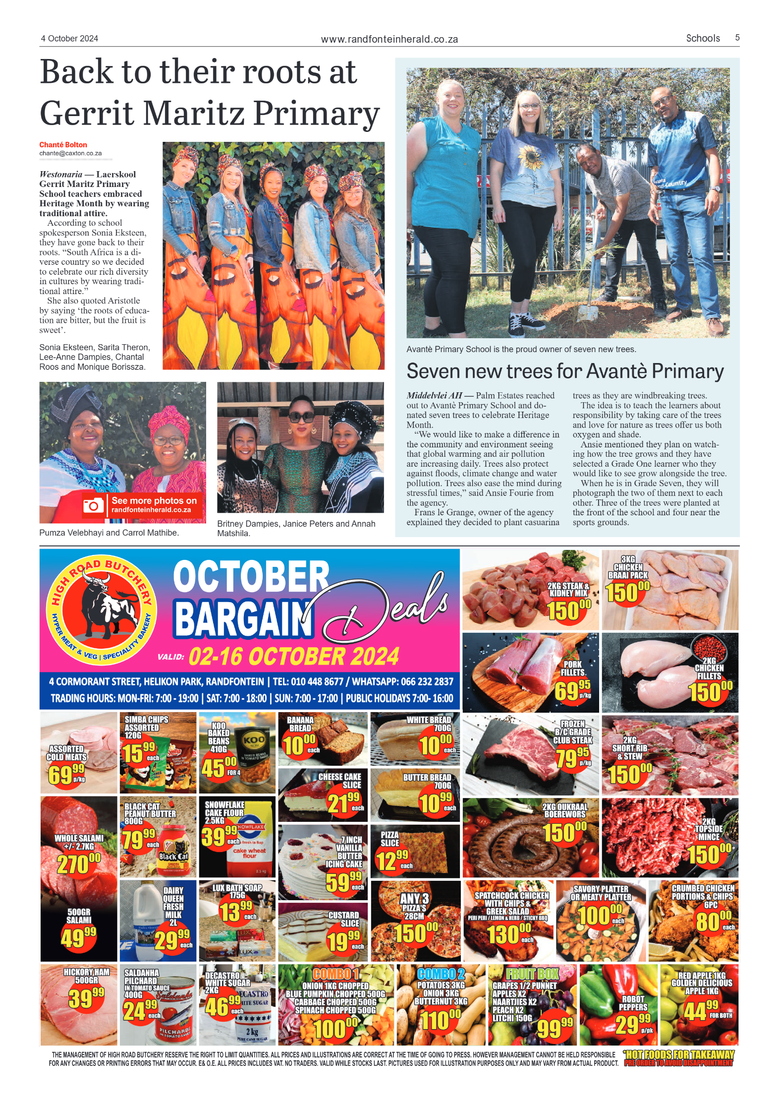Randfontein Herald 4 October 2024 page 5