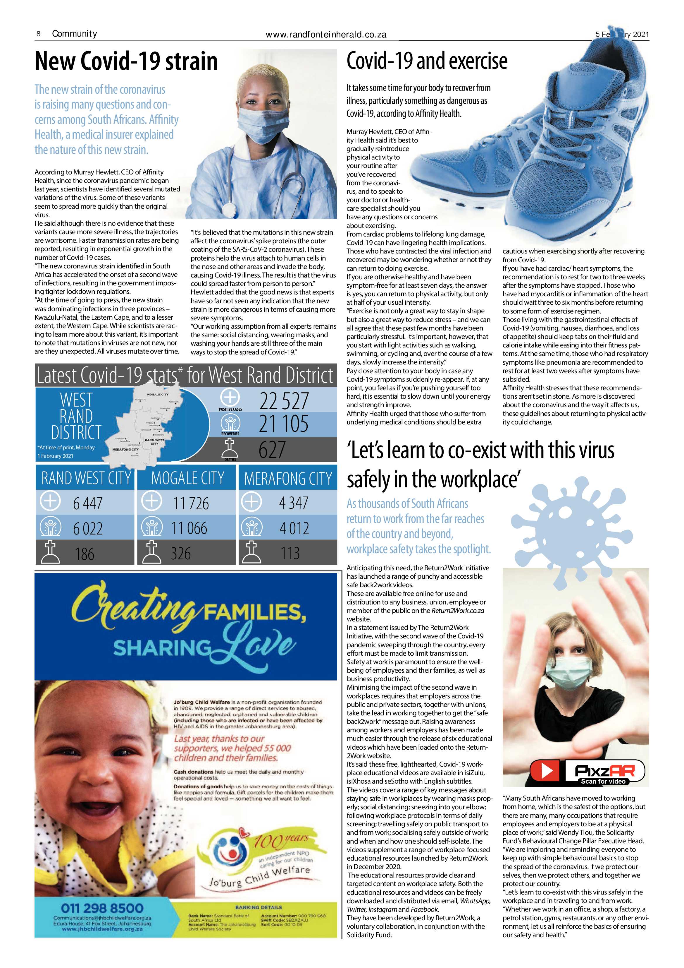 Randfontein Herald 5 February 2021 page 8