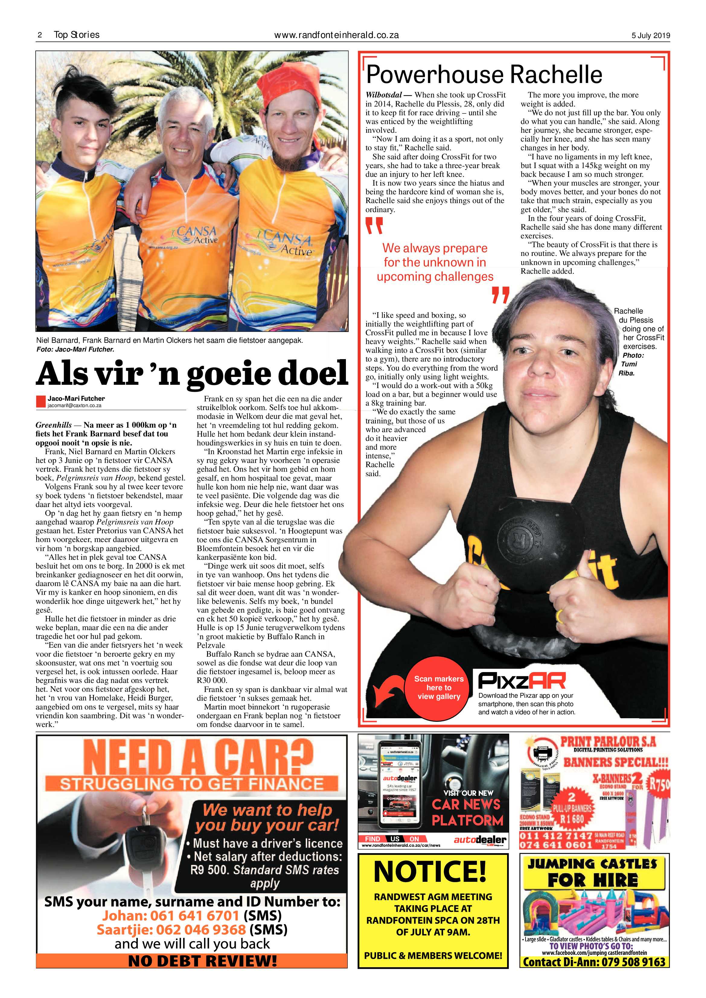 Randfontein Herald 5 July 2019 page 2