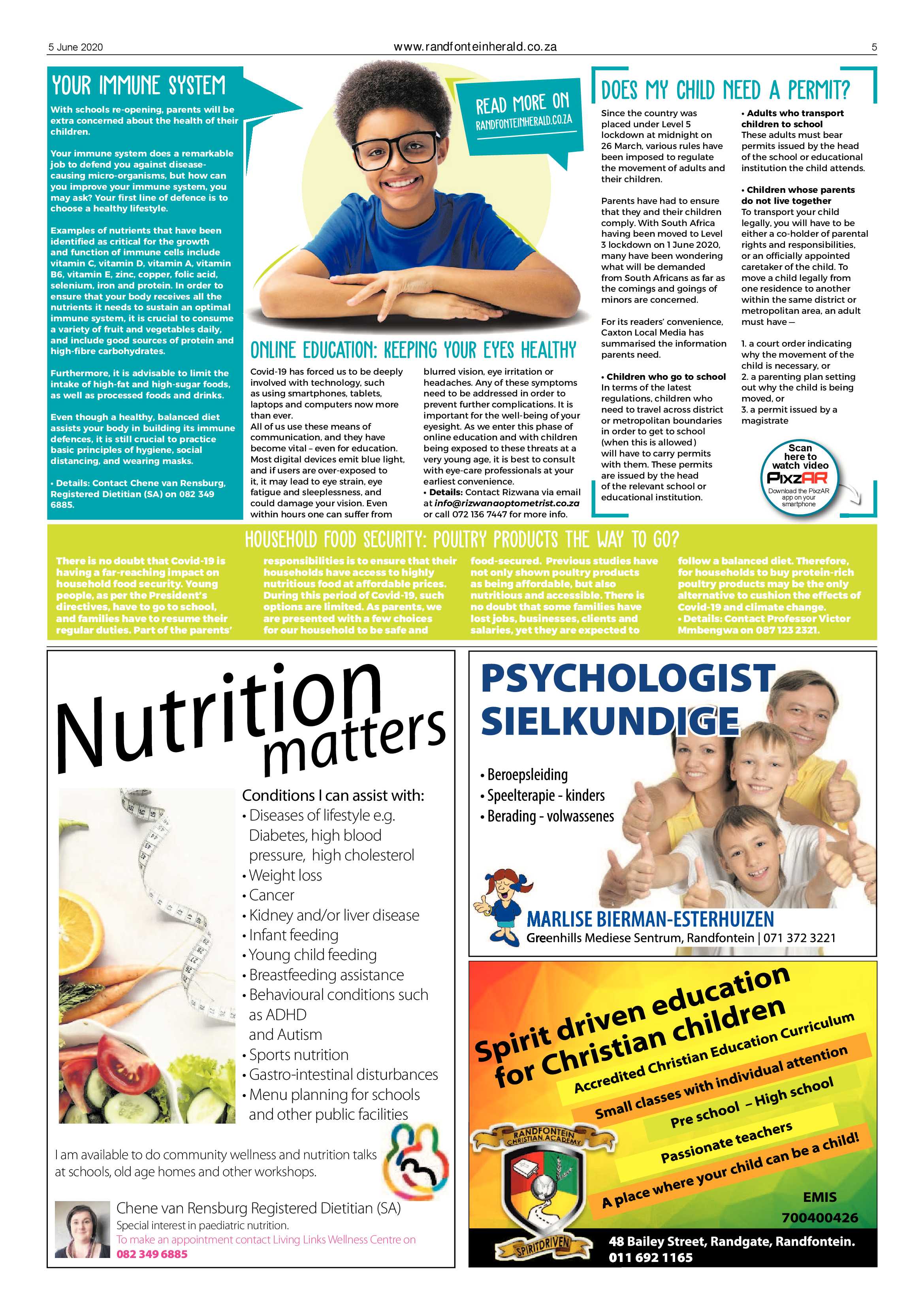 Randfontein Herald 5 June 2020 page 5