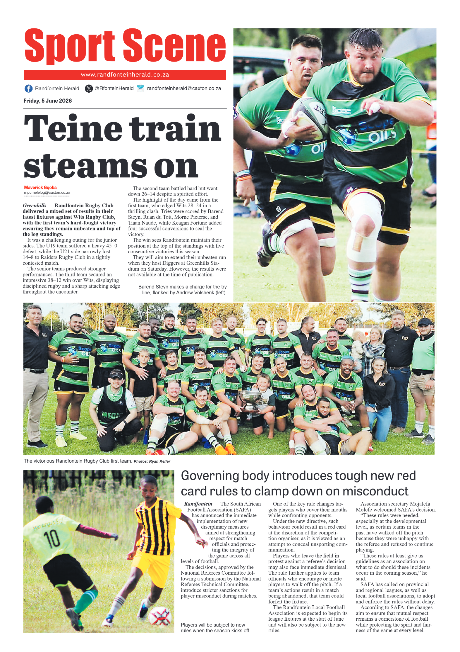 Randfontein Herald 5 June 2026 page 8