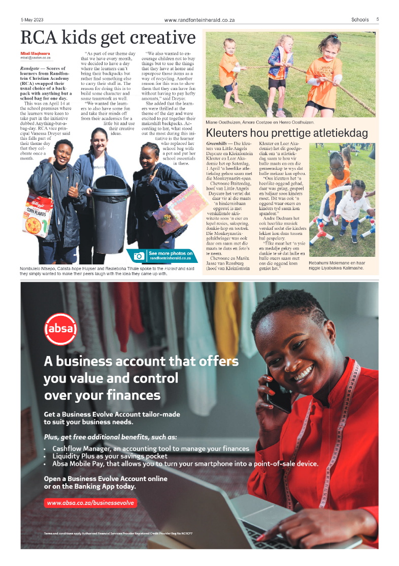 Randfontein Herald 5 May 2023 page 5