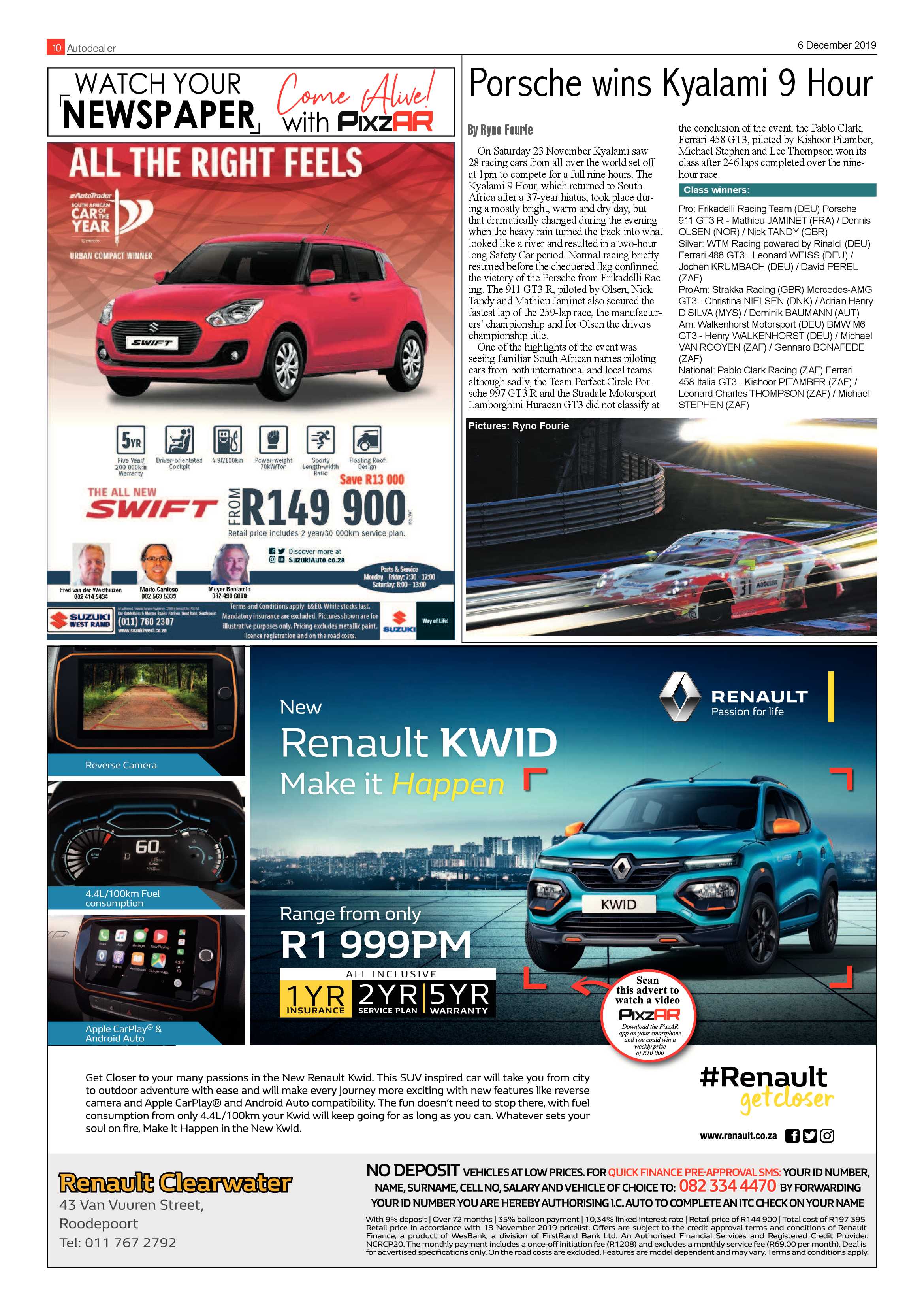 Randfontein Herald 6 December 2019 page 10