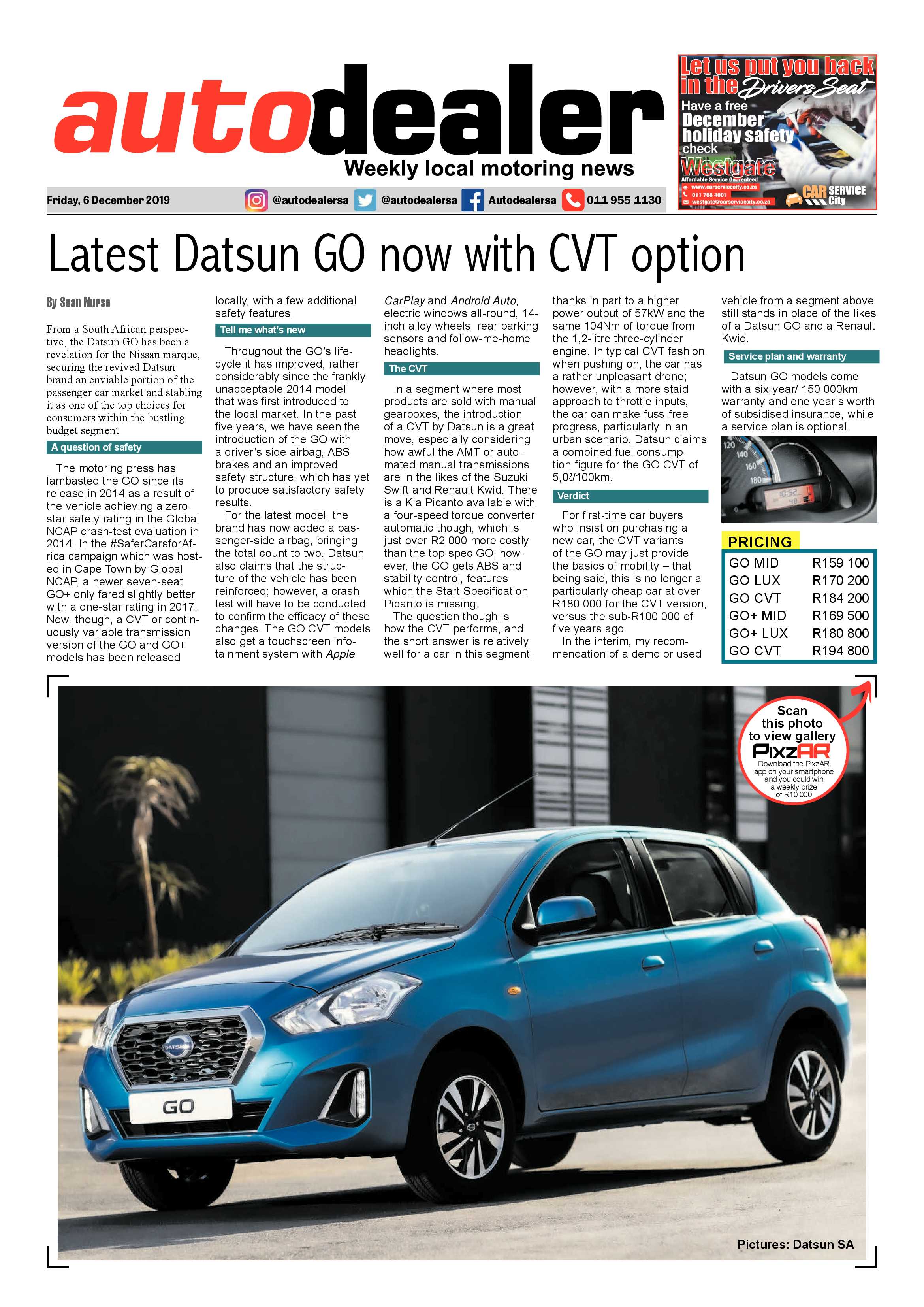 Randfontein Herald 6 December 2019 page 9