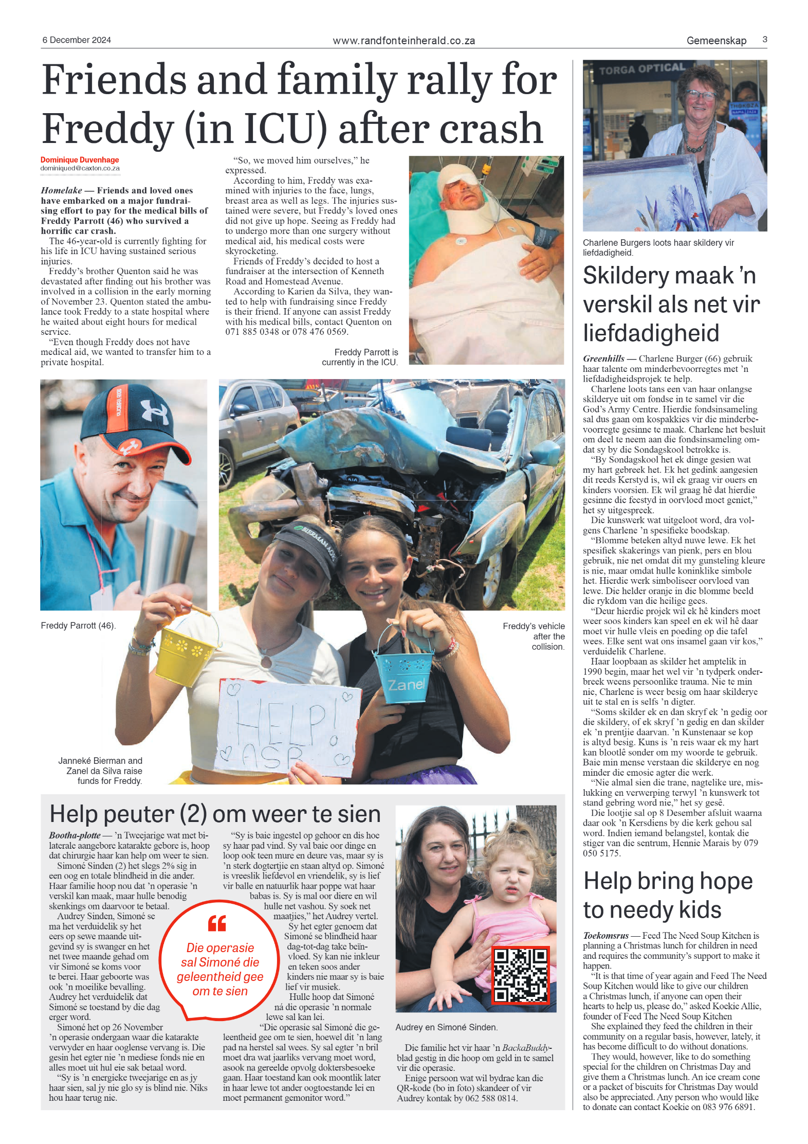 Randfontein Herald 6 December 2024 page 3