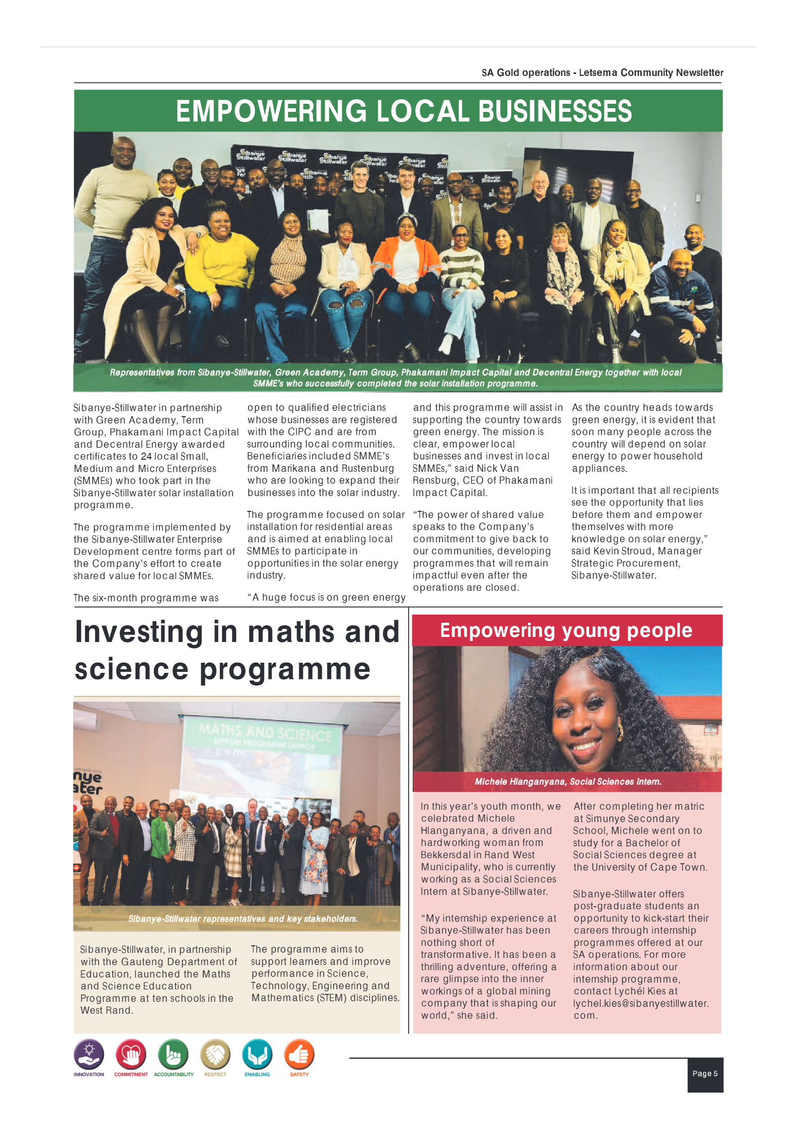 Randfontein Herald 6 December 2024 page 9