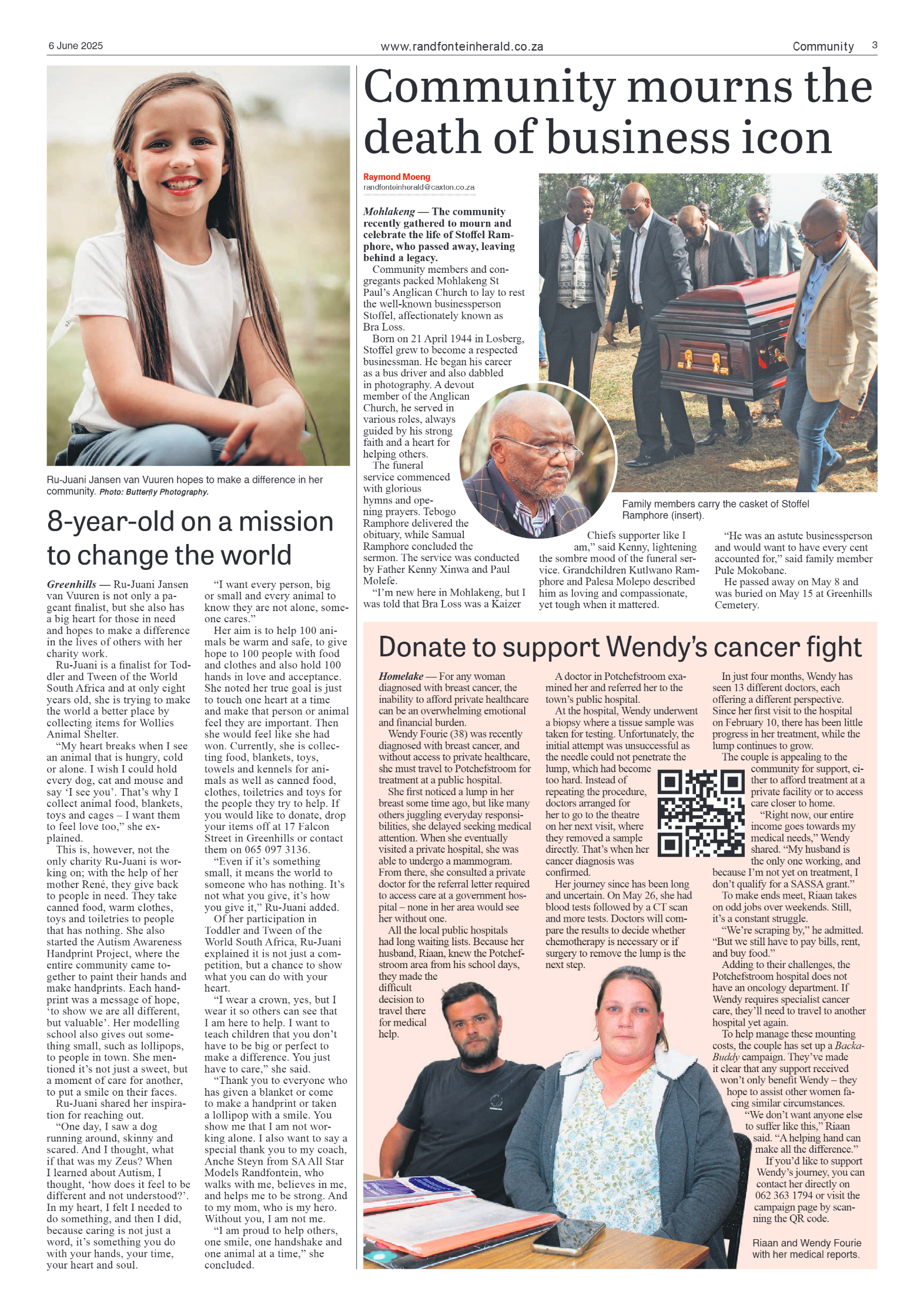 Randfontein Herald 6 June 2025 page 3