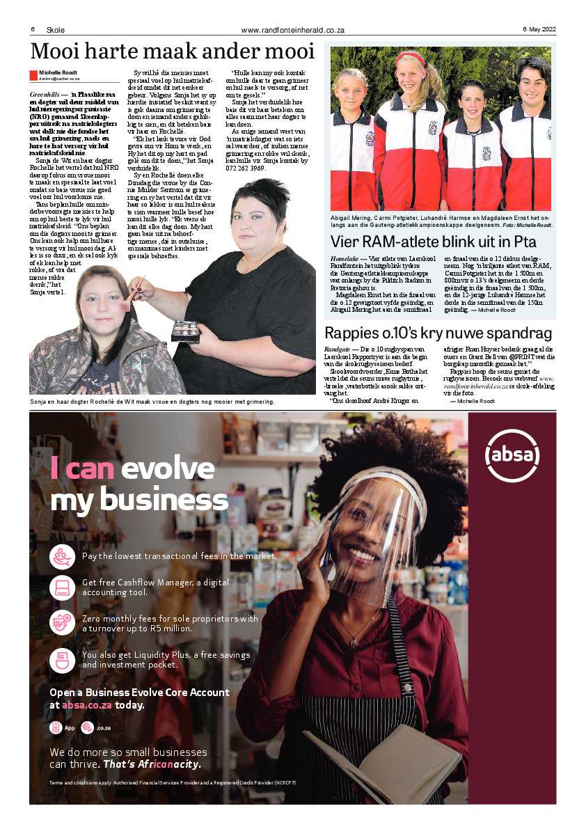 Randfontein Herald 6 May 2022 page 6
