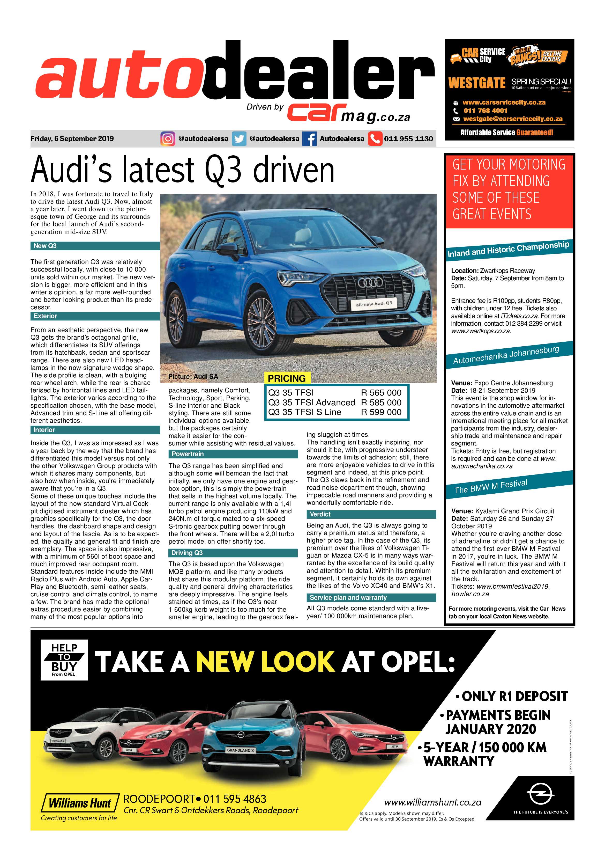 Randfontein Herald 6 September 2019 page 9