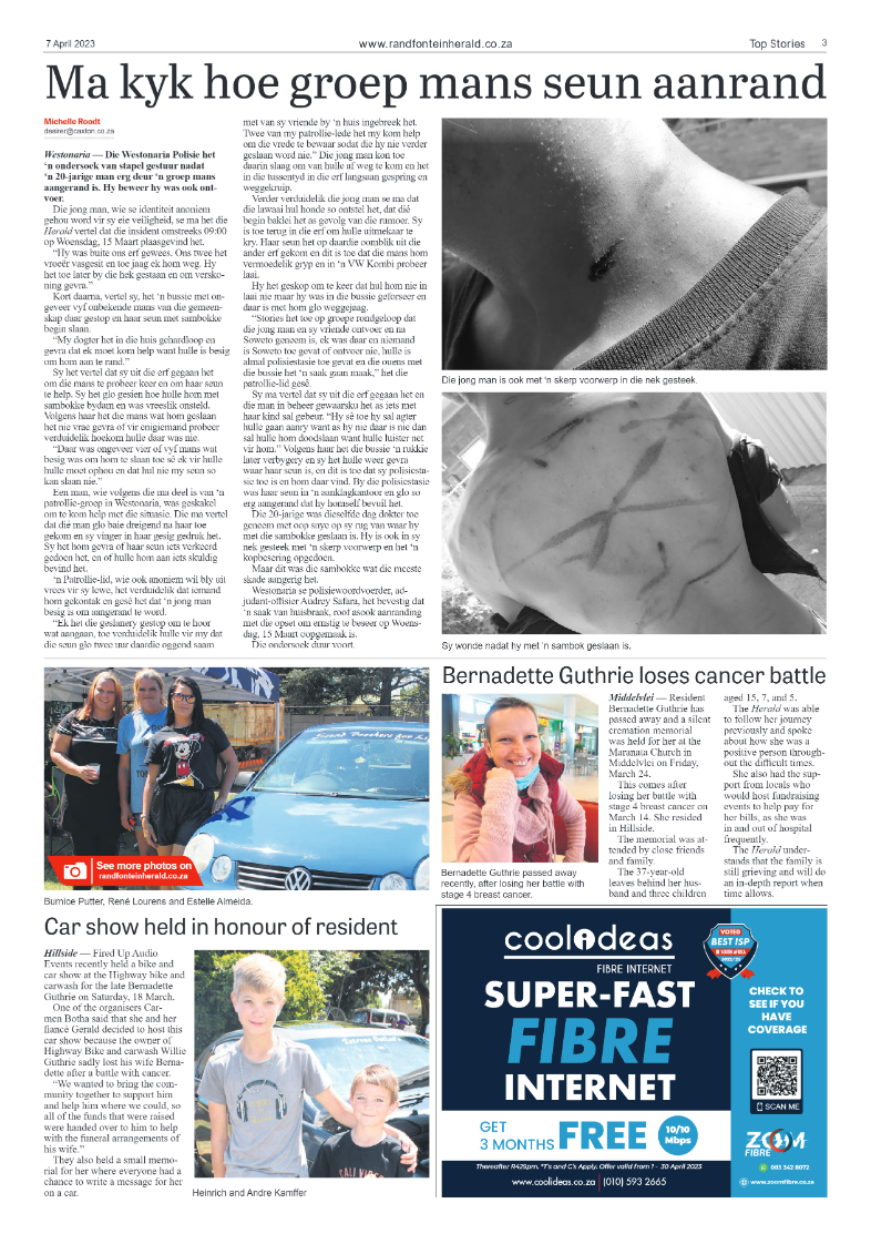 Randfontein Herald 7 April 2023 page 3