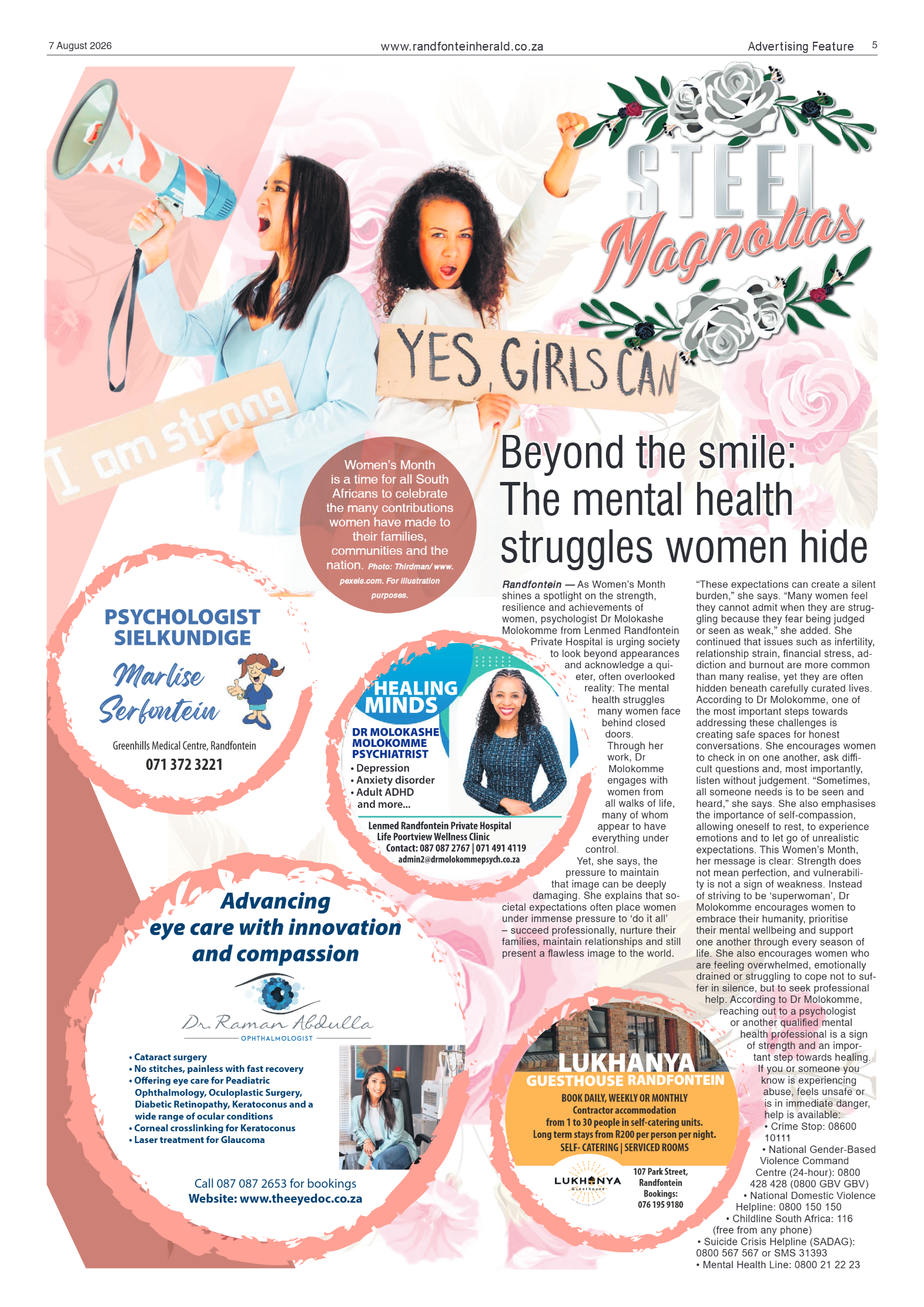 Randfontein Herald 7 August 2026 page 5