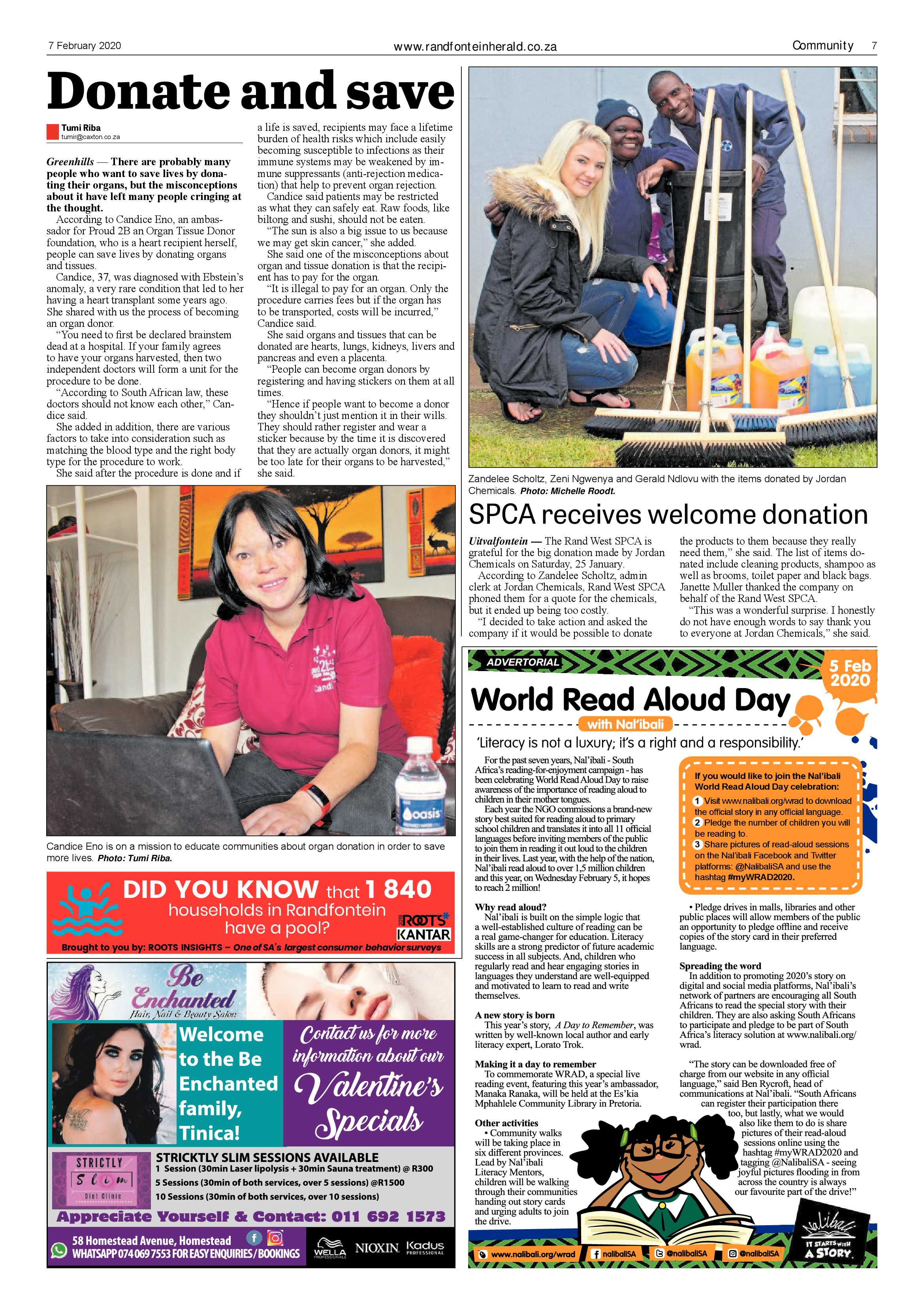 Randfontein Herald 7 February 2020 page 7