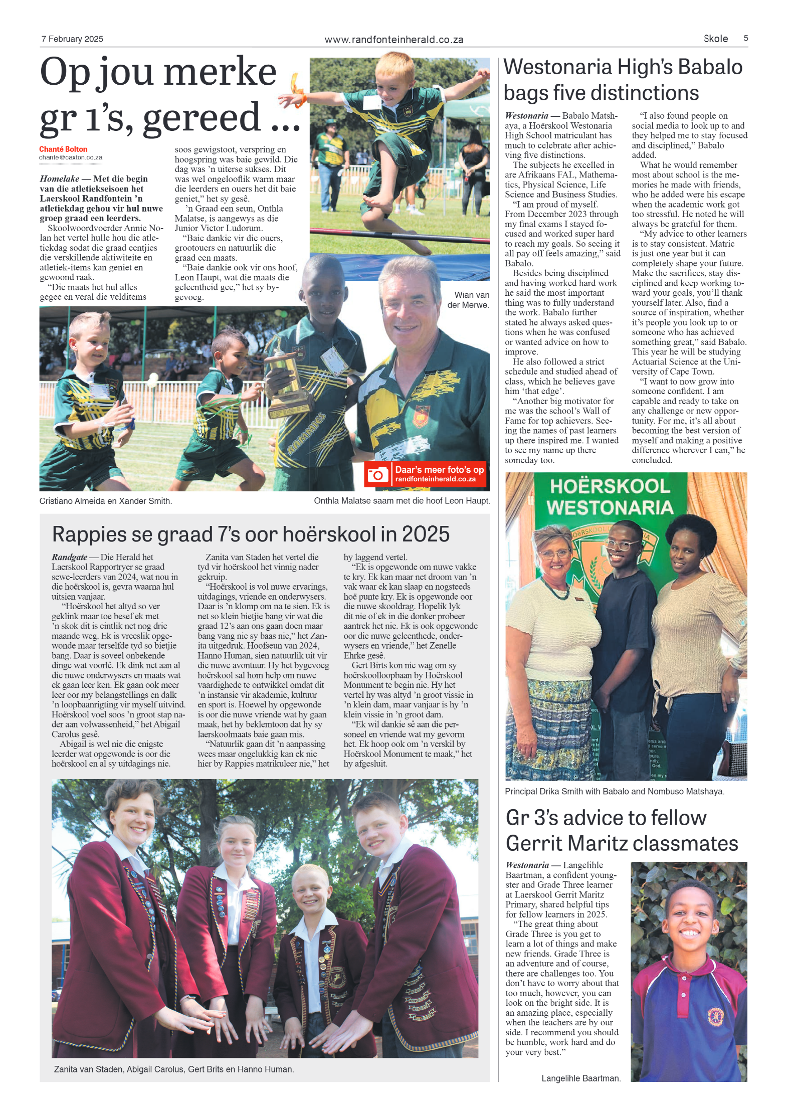 Randfontein Herald 7 February 2025 page 5
