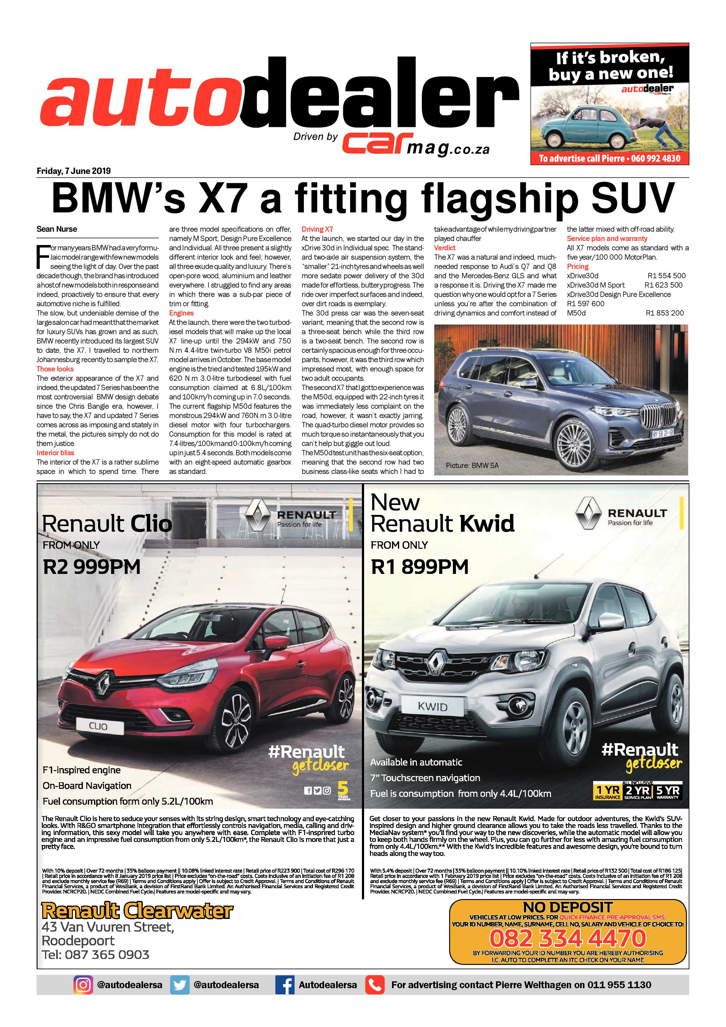 Randfontein Herald 7 June 2019 page 15