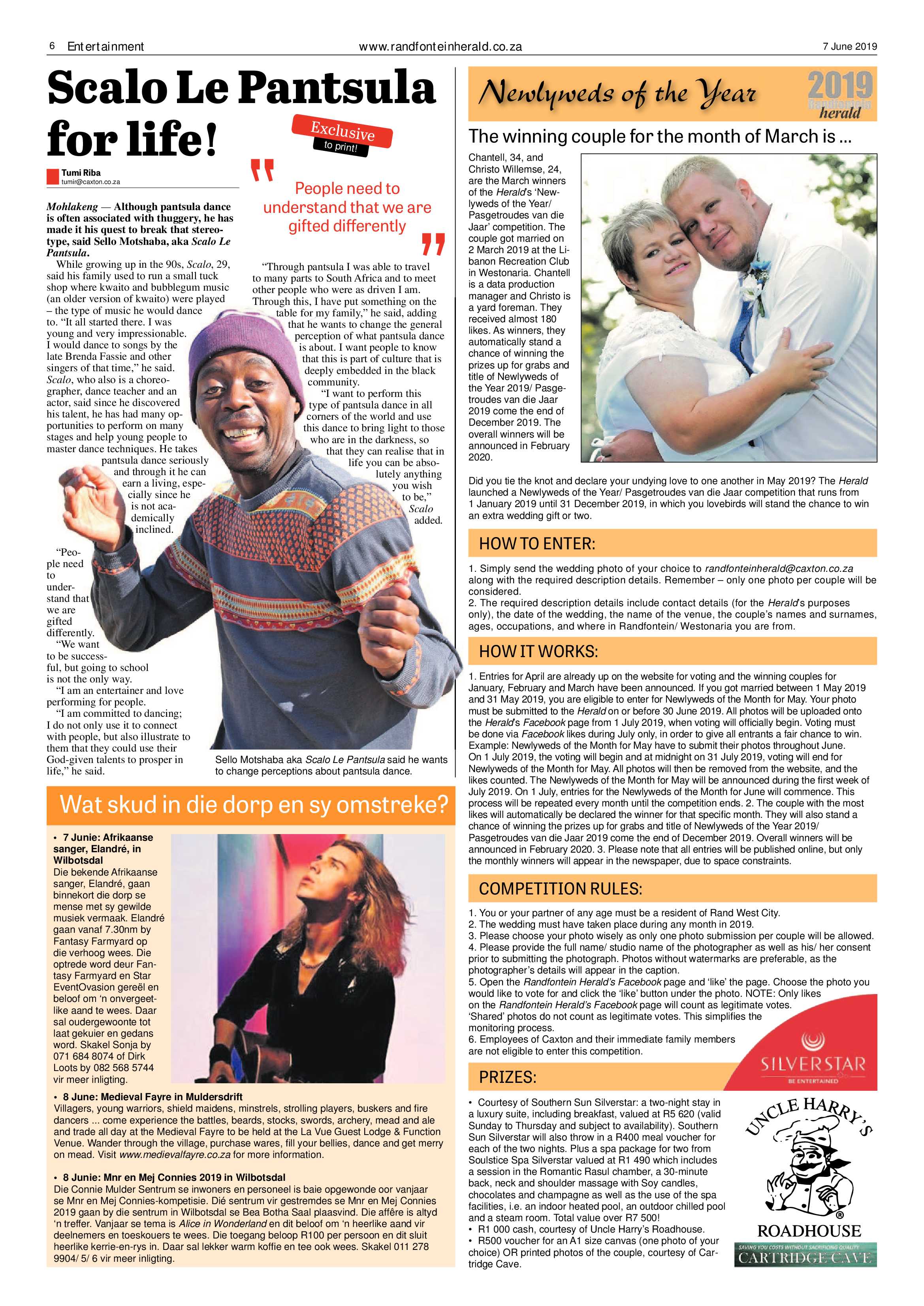 Randfontein Herald 7 June 2019 page 6