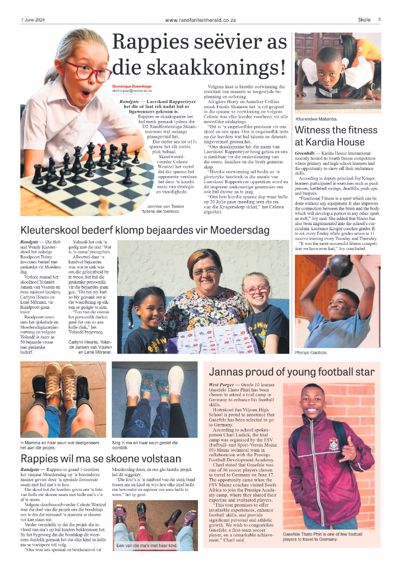 Randfontein Herald 7 June 2024 page 5