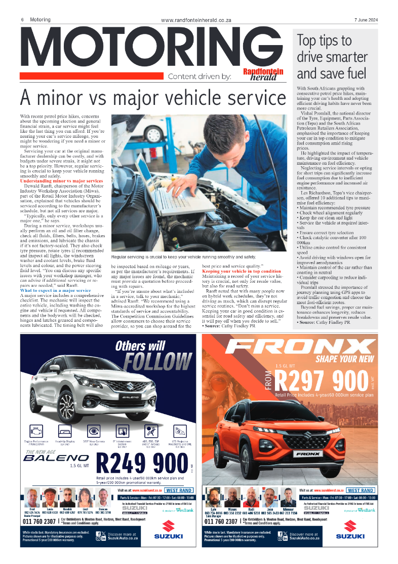 Randfontein Herald 7 June 2024 page 6