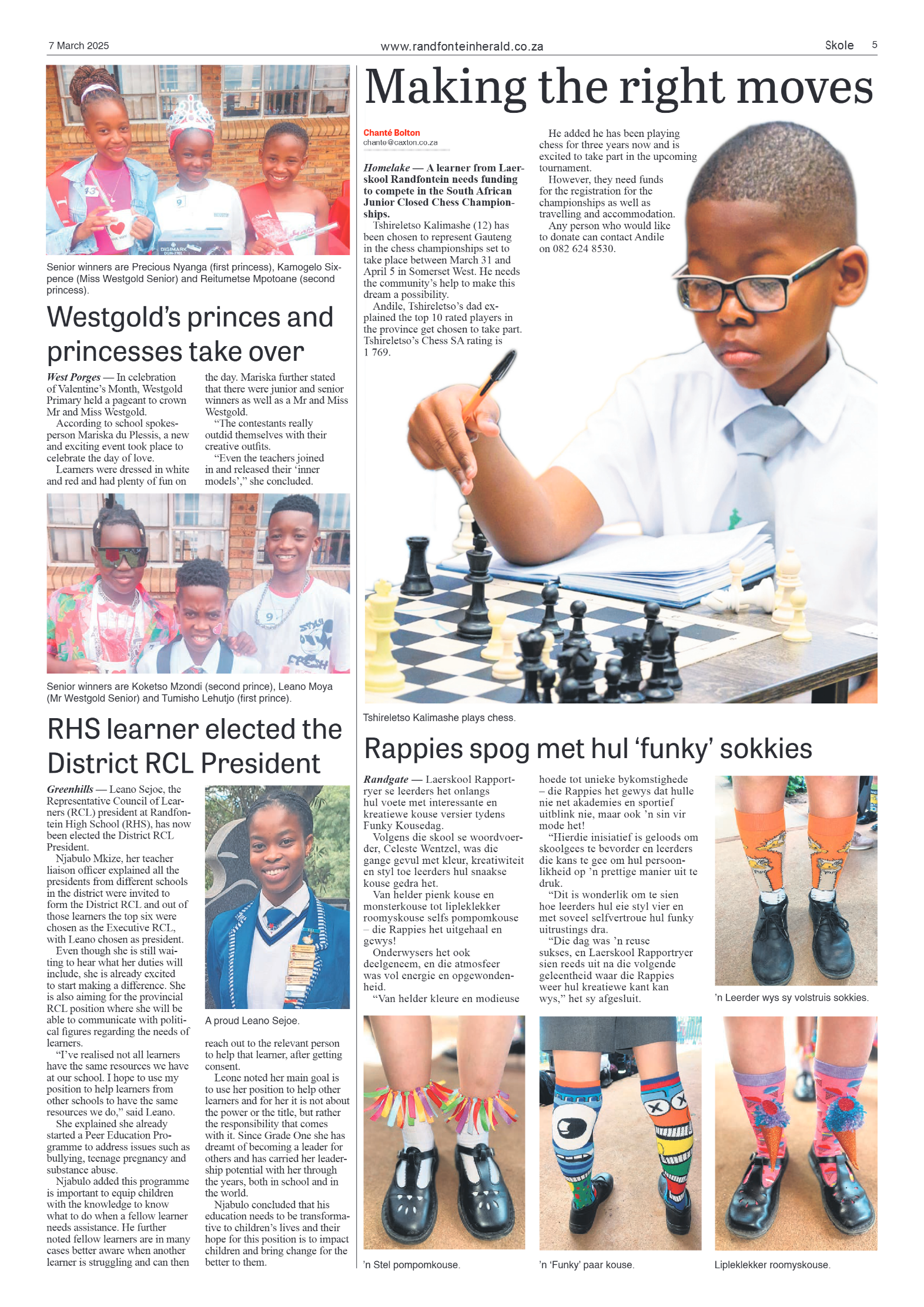 Randfontein Herald 7 March 2025 page 5