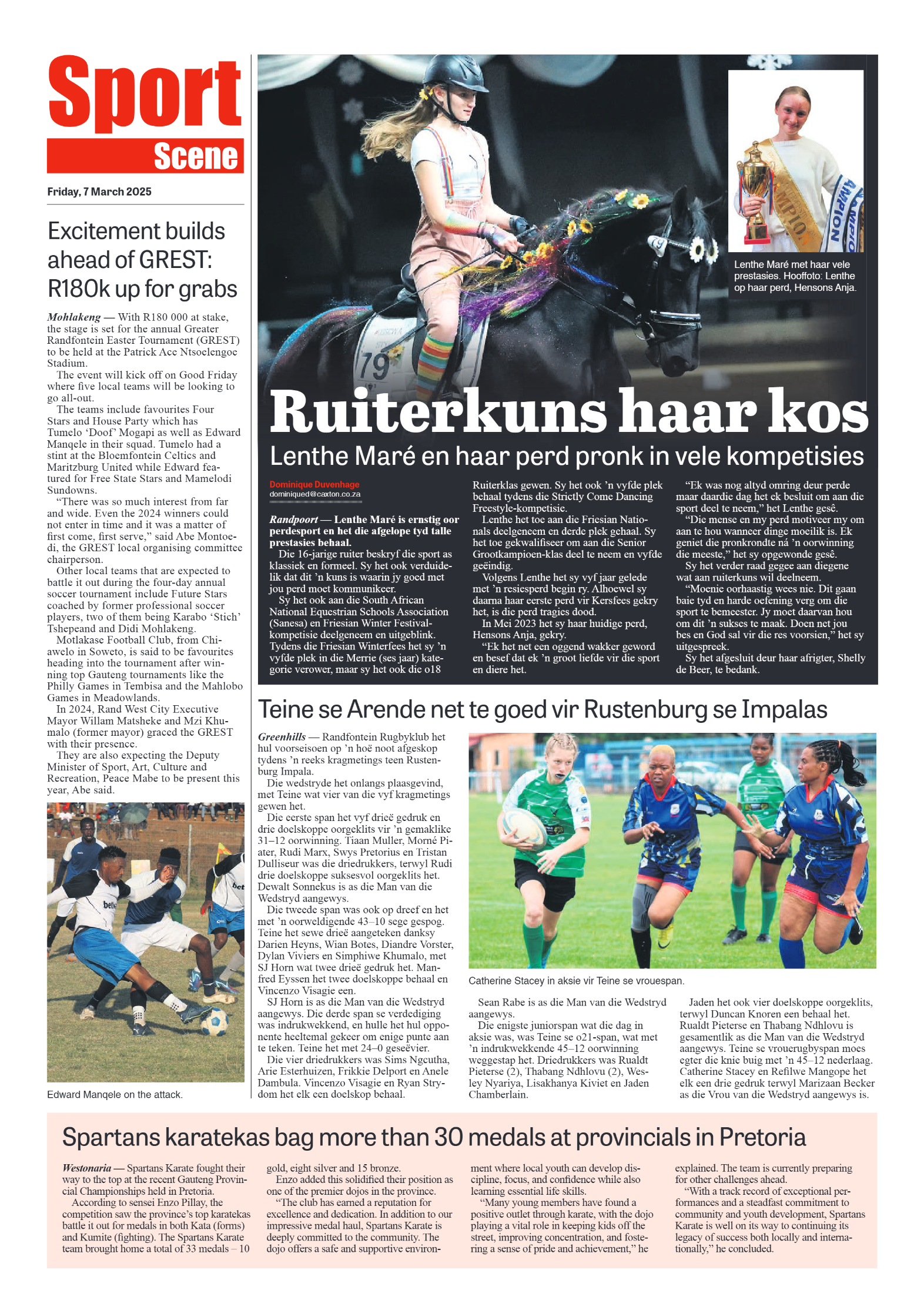 Randfontein Herald 7 March 2025 page 8