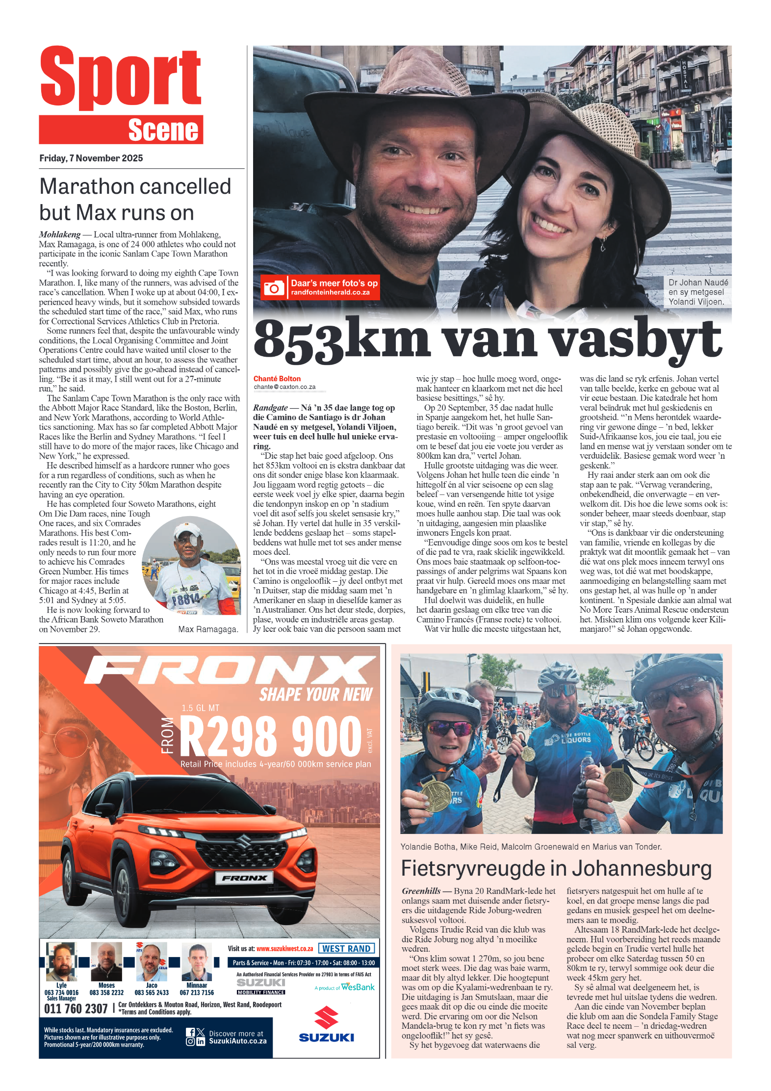 Randfontein Herald 7 November 2025 page 8