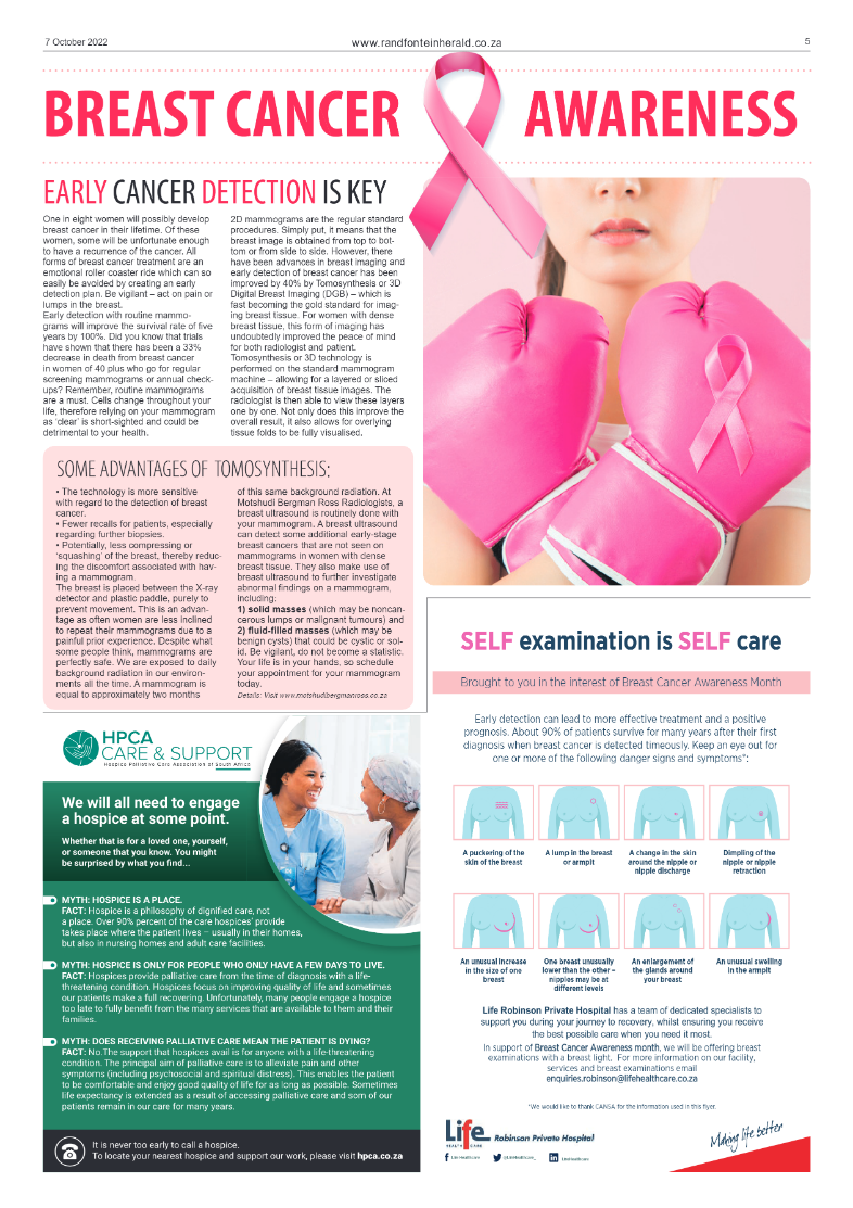 Randfontein Herald 7 October 2022 page 5