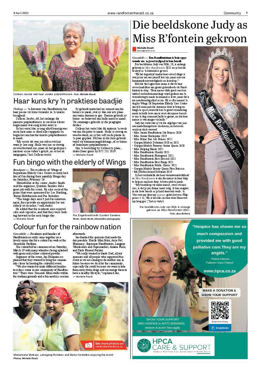 Randfontein Herald 8 April 2022 page 5