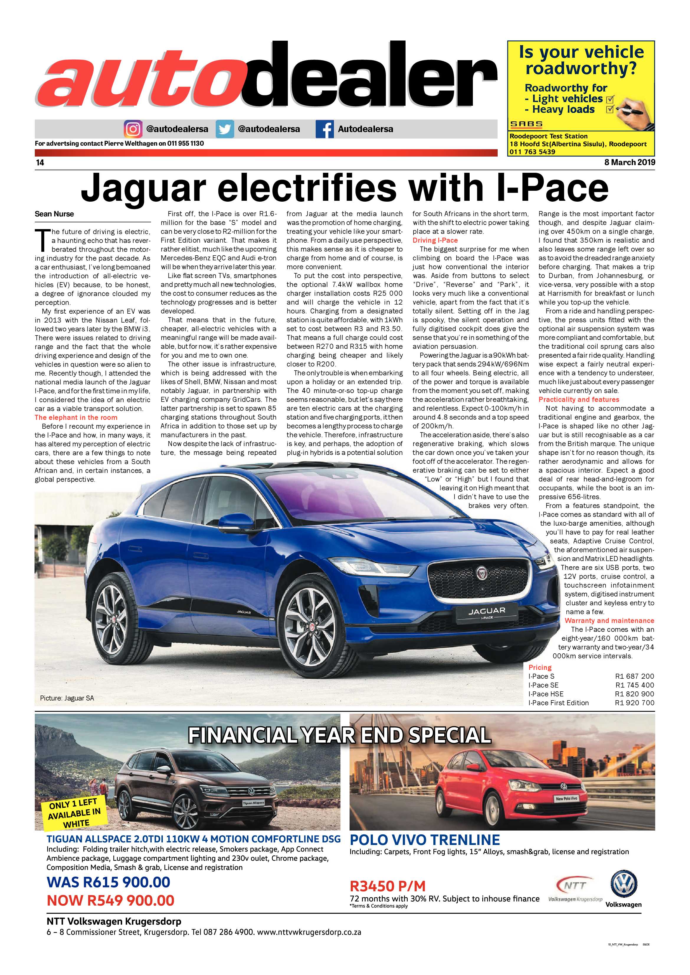 Randfontein Herald 8 March 2019 page 14