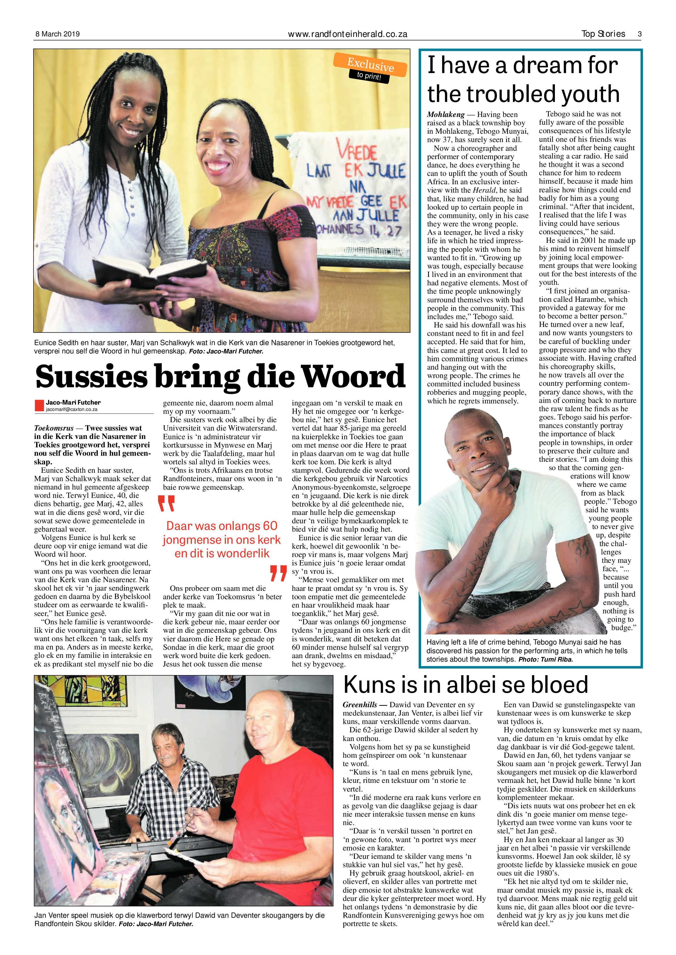 Randfontein Herald 8 March 2019 page 3