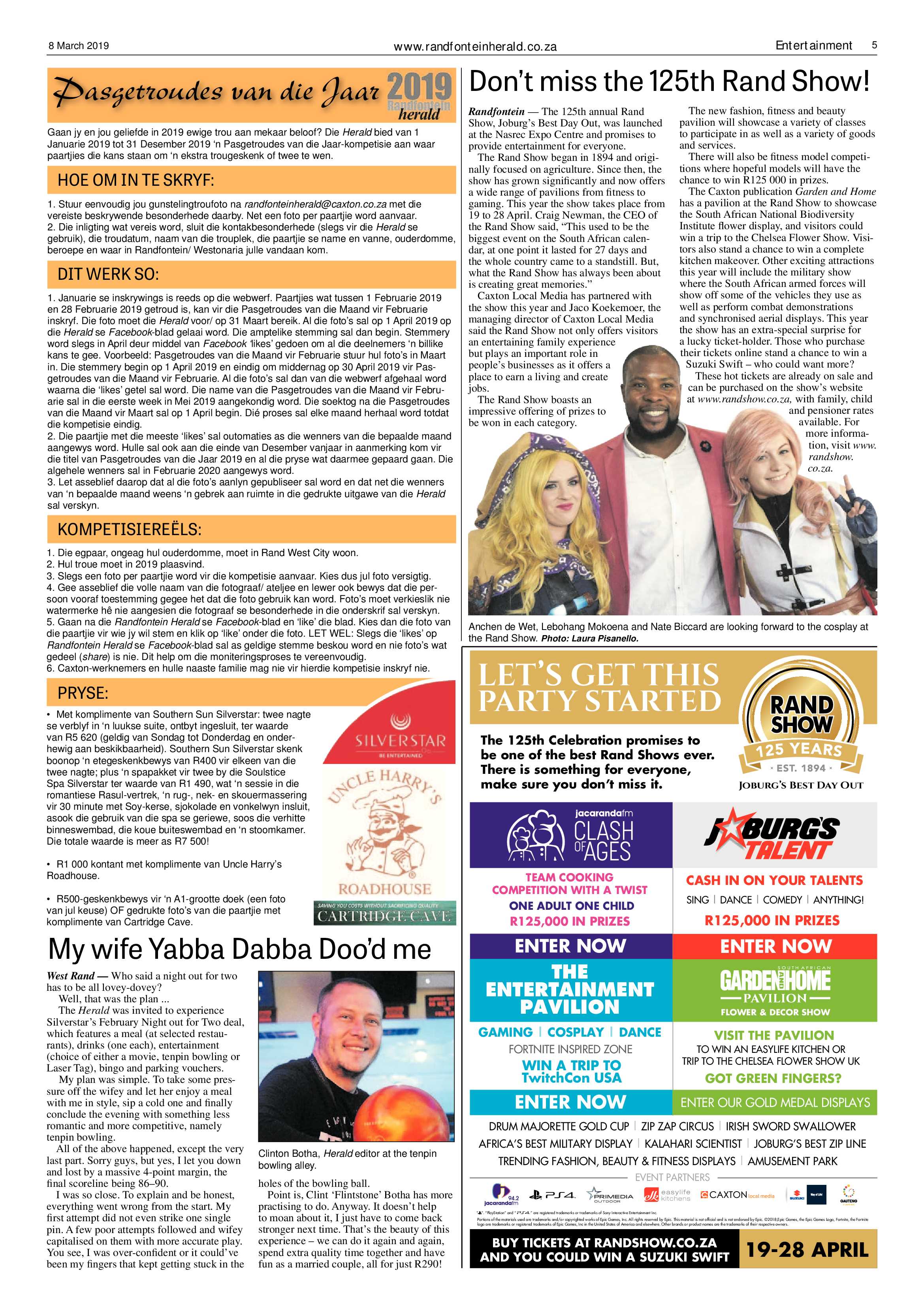 Randfontein Herald 8 March 2019 page 5