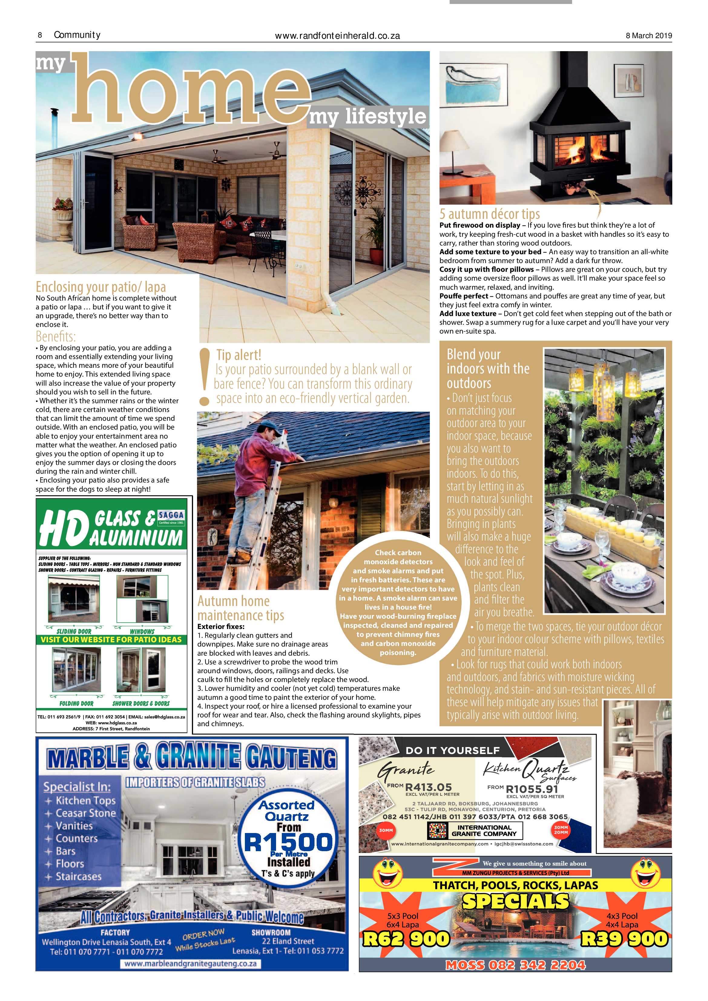 Randfontein Herald 8 March 2019 page 8