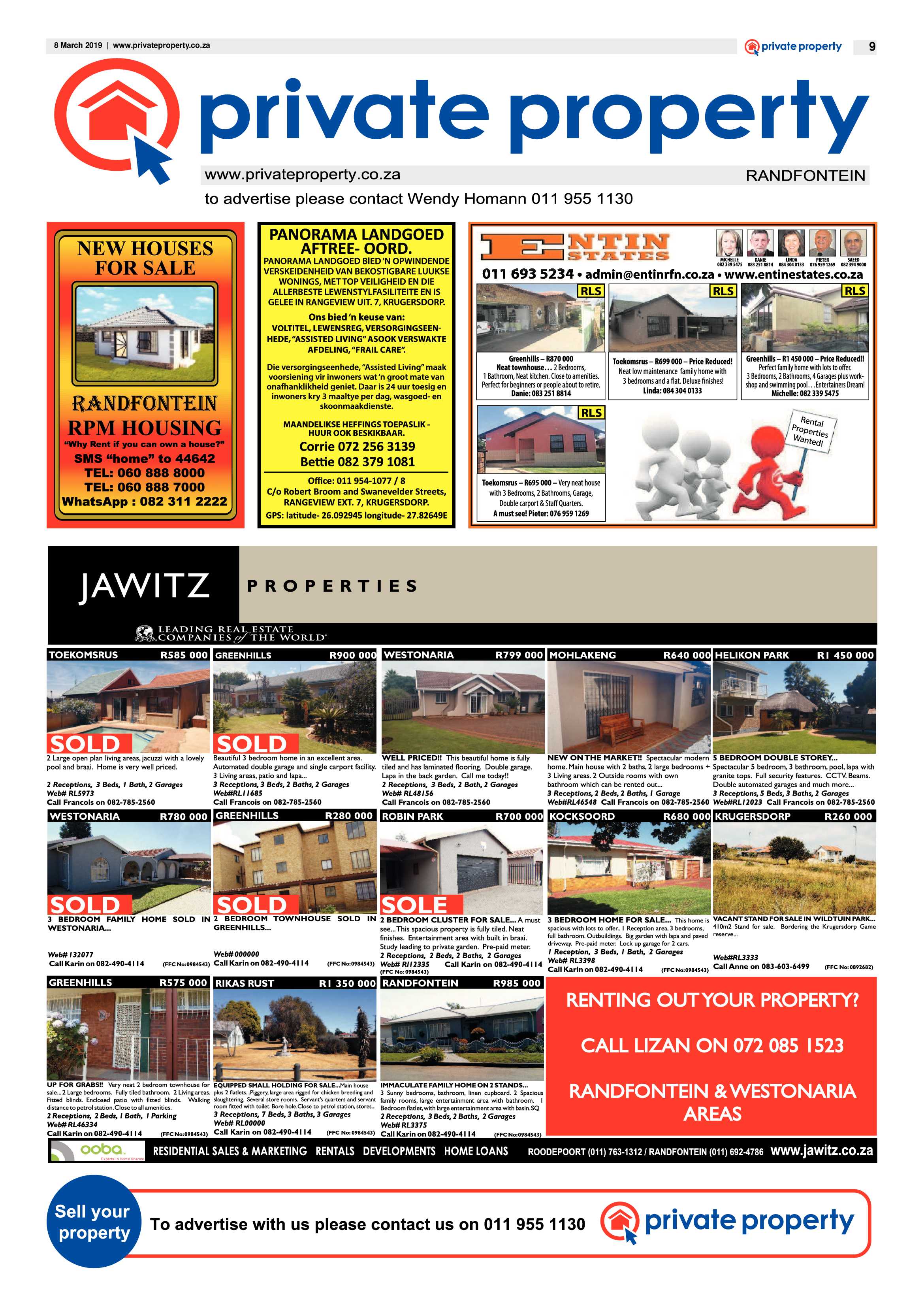Randfontein Herald 8 March 2019 page 9